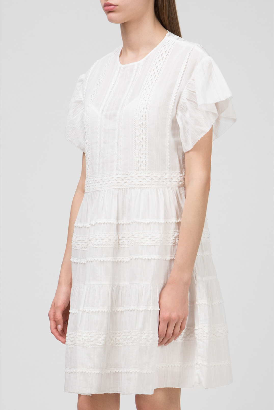 Женское белое платье GALINA 1