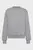 Женский серый свитшот BADGE LOGO TERRY