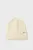 Дитяча біла шапка MONOGRAM RIB BEANIE