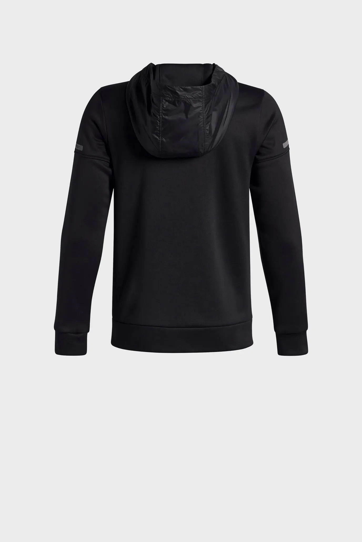 Детское черное худи UA Armour Flc Pro Utility FZ 2