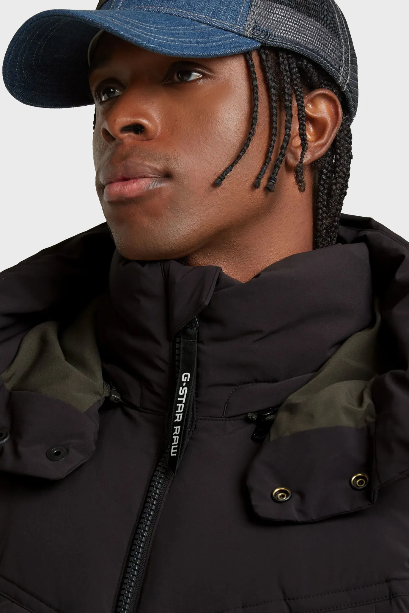 Мужская черная куртка G- Whistler Padded Hooded Parka 2.0 G