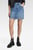 Женская синяя джинсовая юбка Viktoria Short Skirt Raw Edge