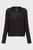 Женский черный джемпер TJW ESSENTIAL CREW NECK SWEATER