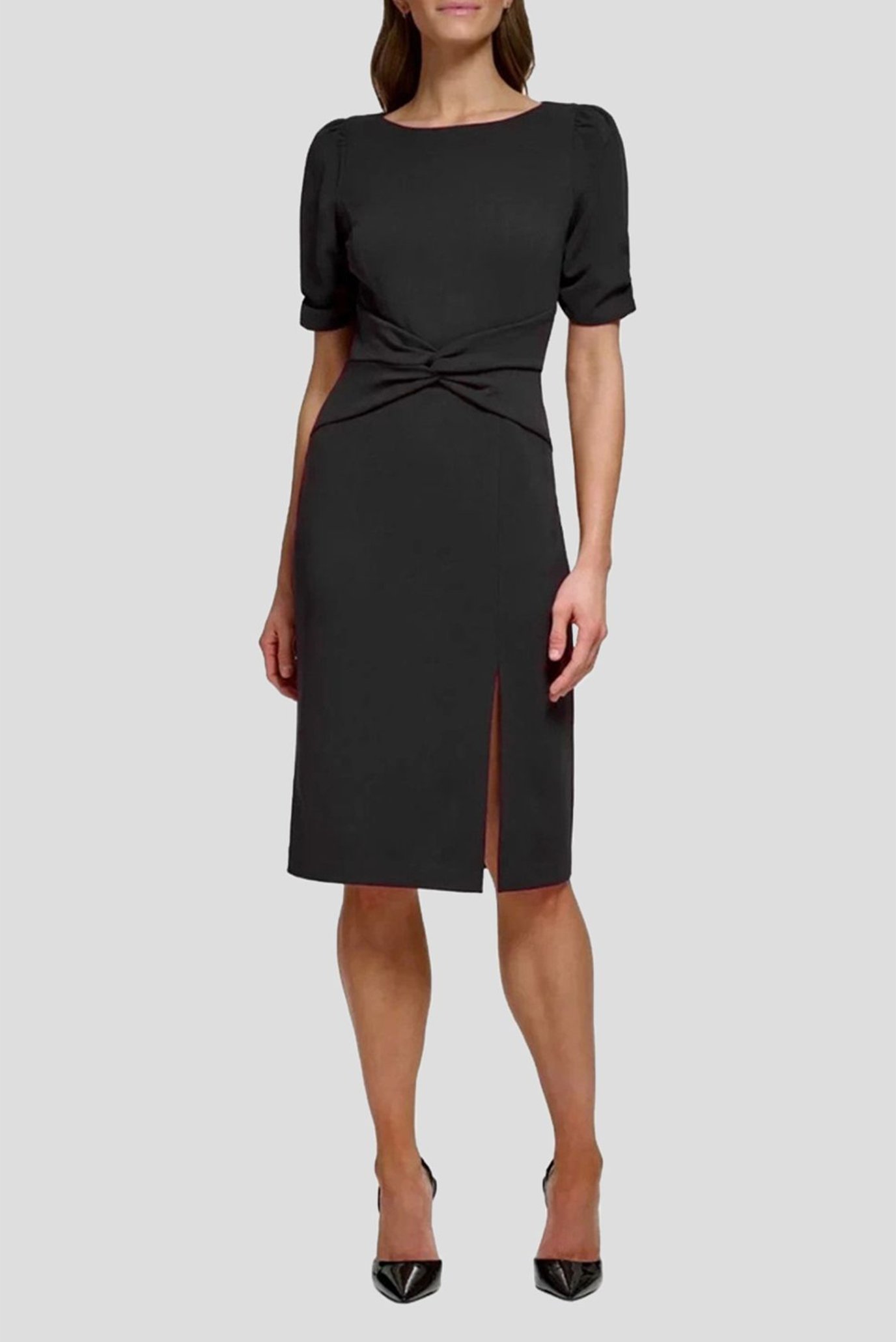 Женское черное платье Черный 2 DKNY DD3G1289