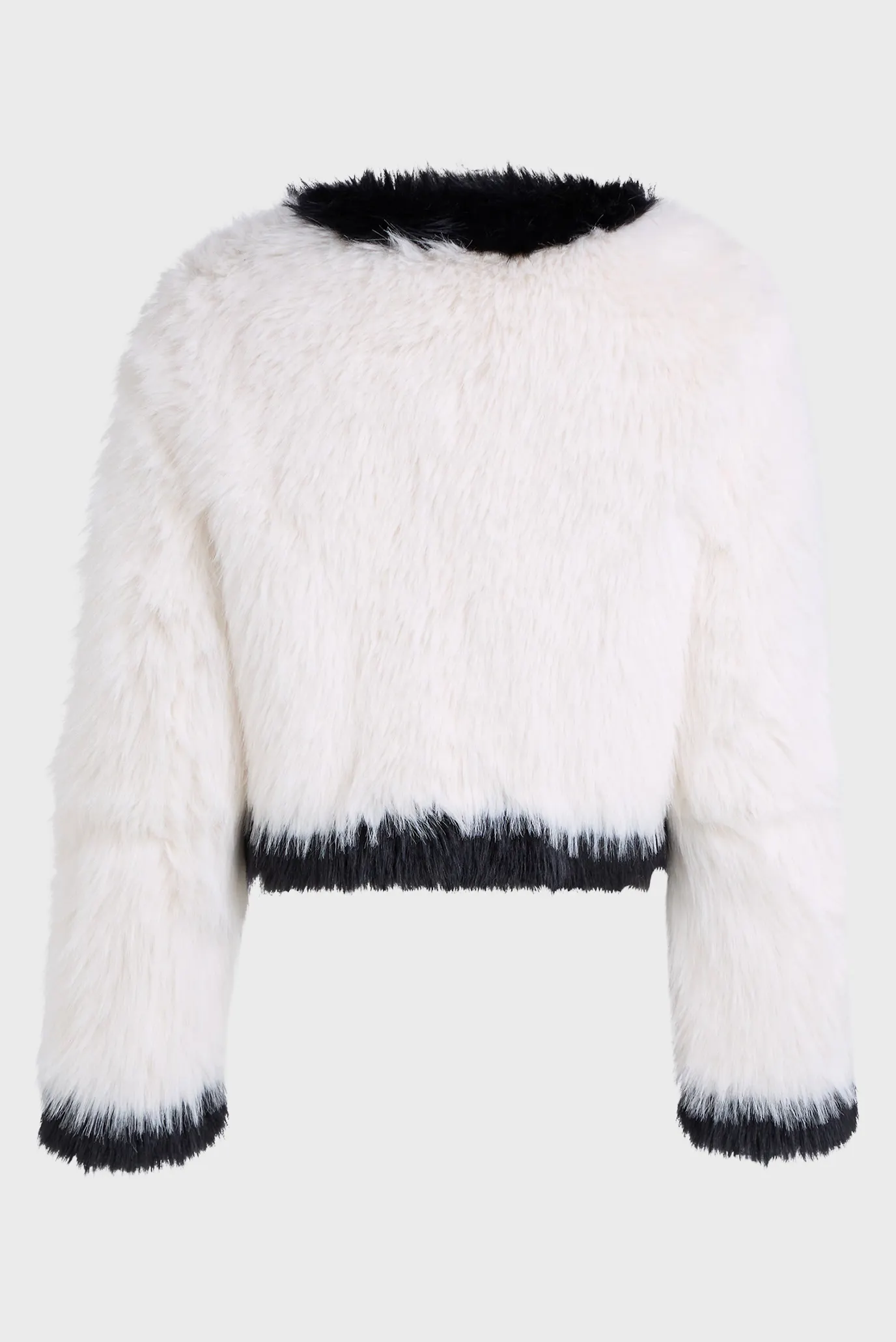 Жіноча біла шуба faux fur 6