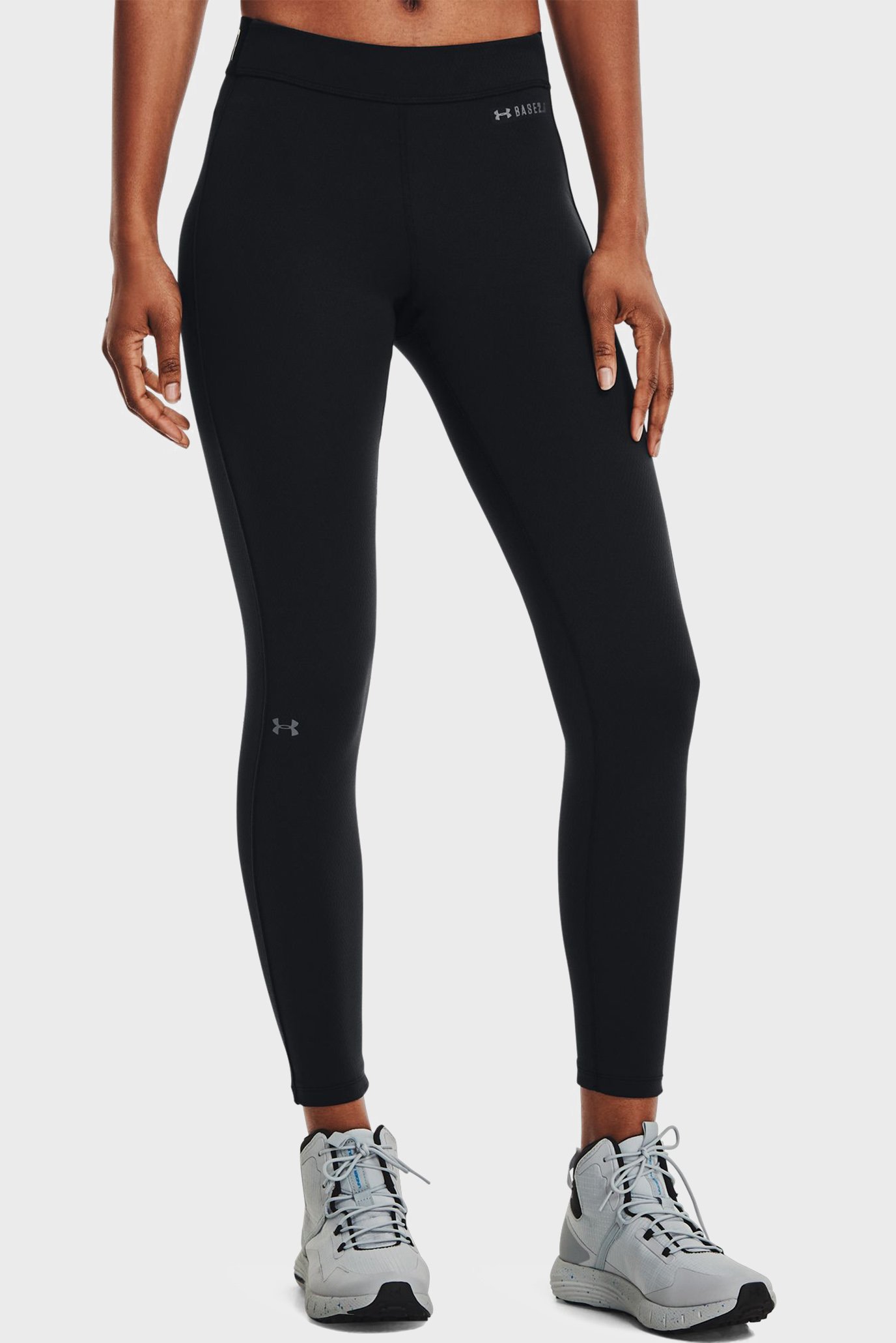 Женские черные тайтсы UA Base Legging 2.0 Черный M Under Armour 1343325-001 Женские черные тайтсы UA Base Legging 2.0 Черный M Under Armour 1343325-001