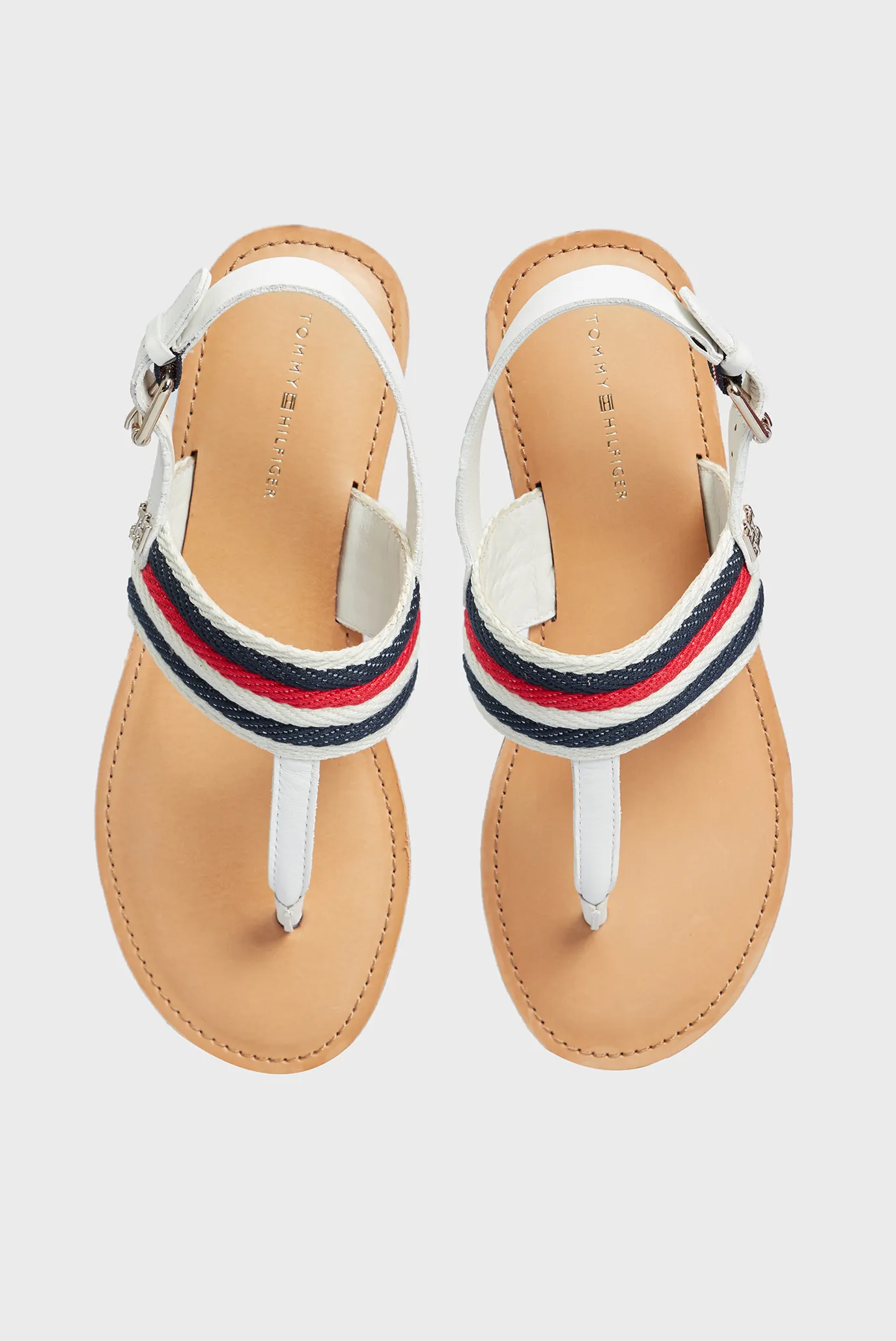 Женские белые сандалии CORPORATE HILFIGER BEACH SANDAL 4