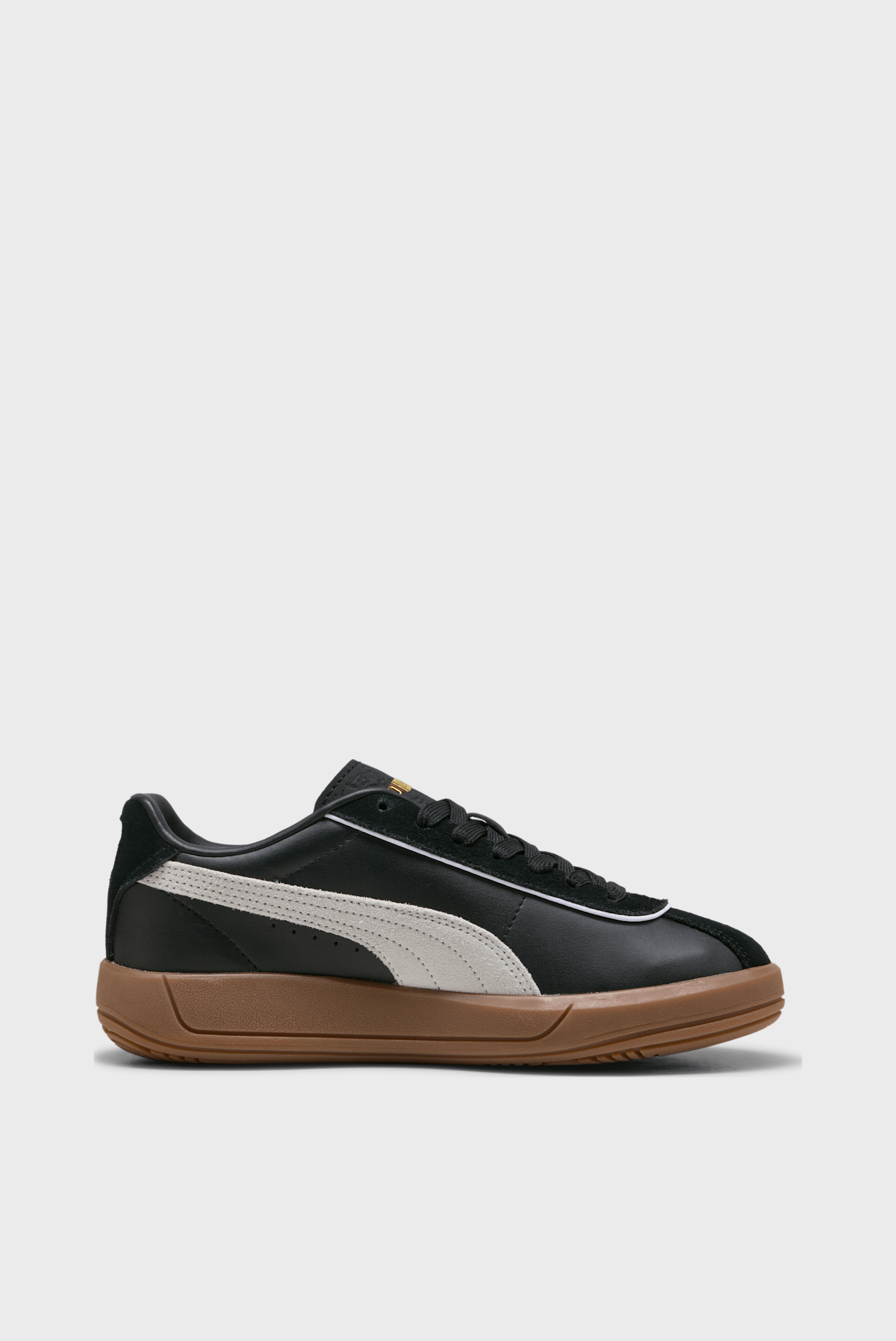 Жіночі чорні шкіряні снікерси PUMA Club Klassika Sneakers Women 1