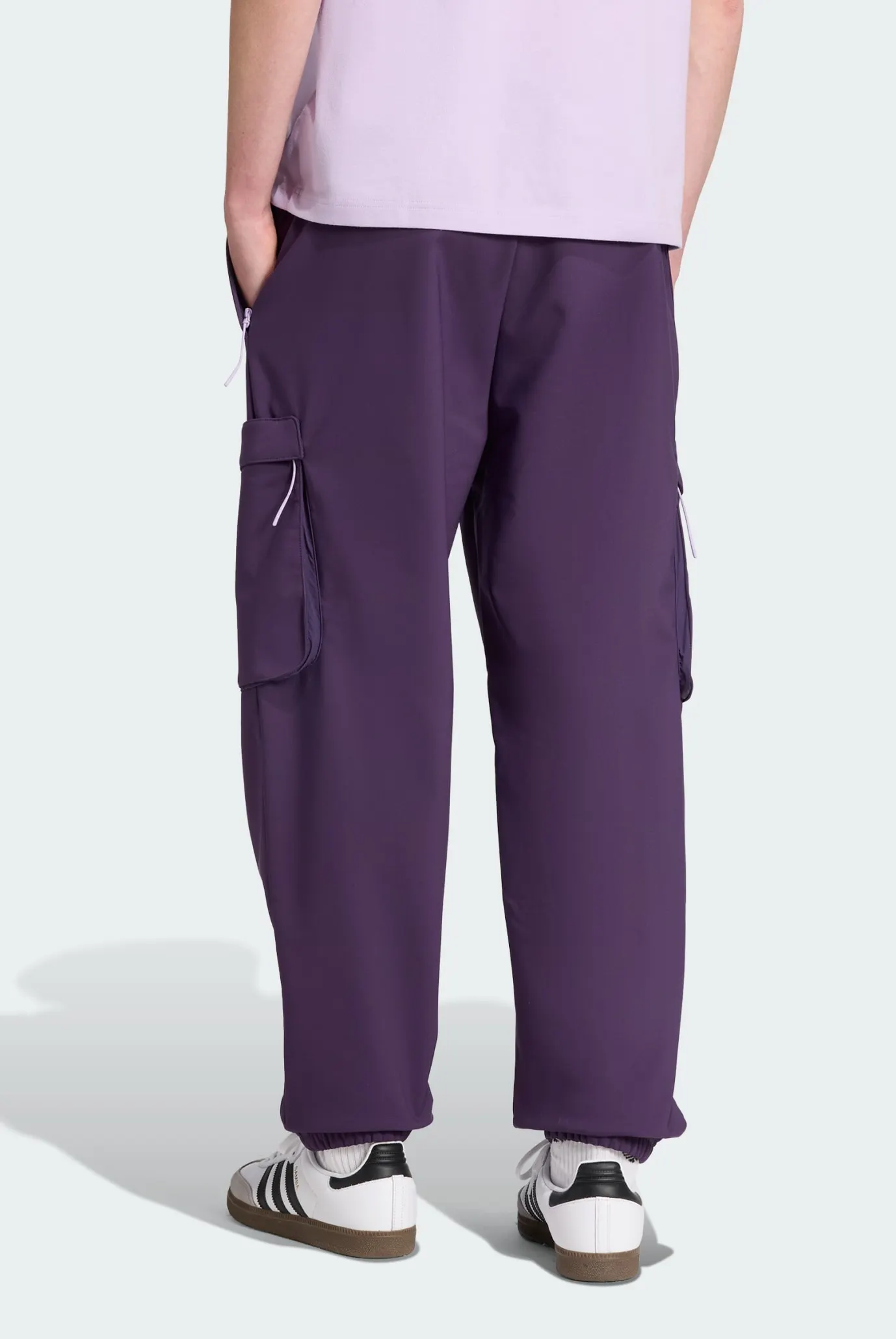 Мужские фиолетовые спортивные брюки Mercedes - AMG Petronas Formula One Team Premium Woven 3