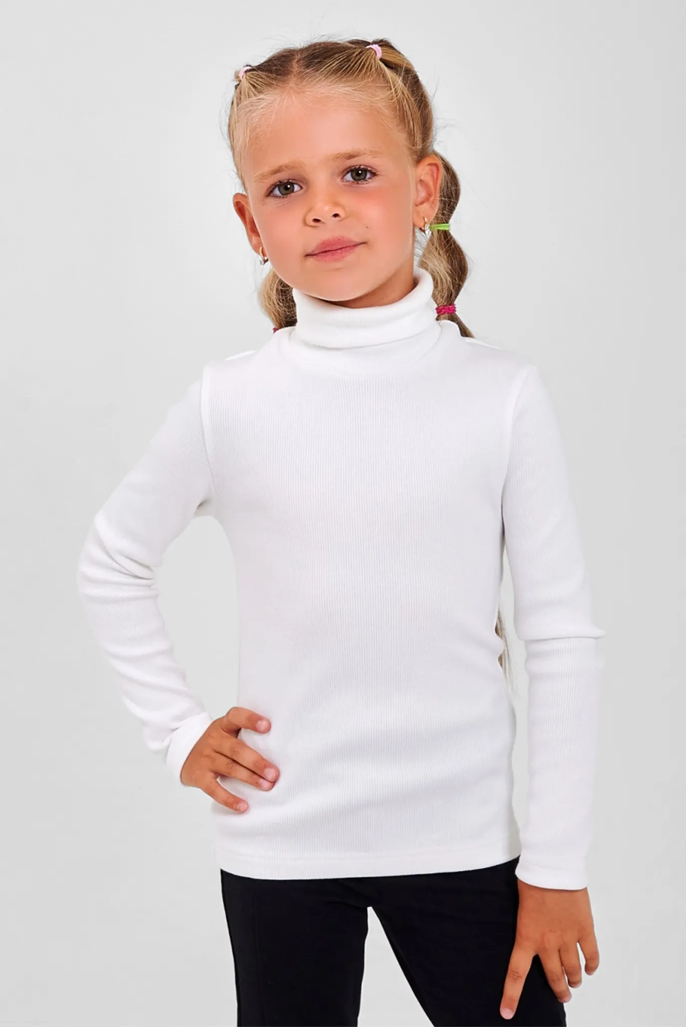 Детский белый гольф 3