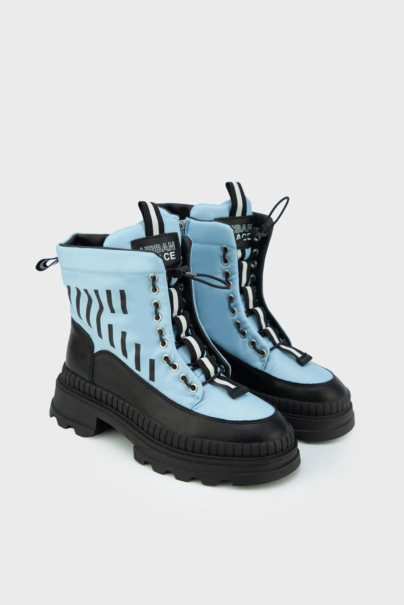 Жіночі блакитні черевики 3