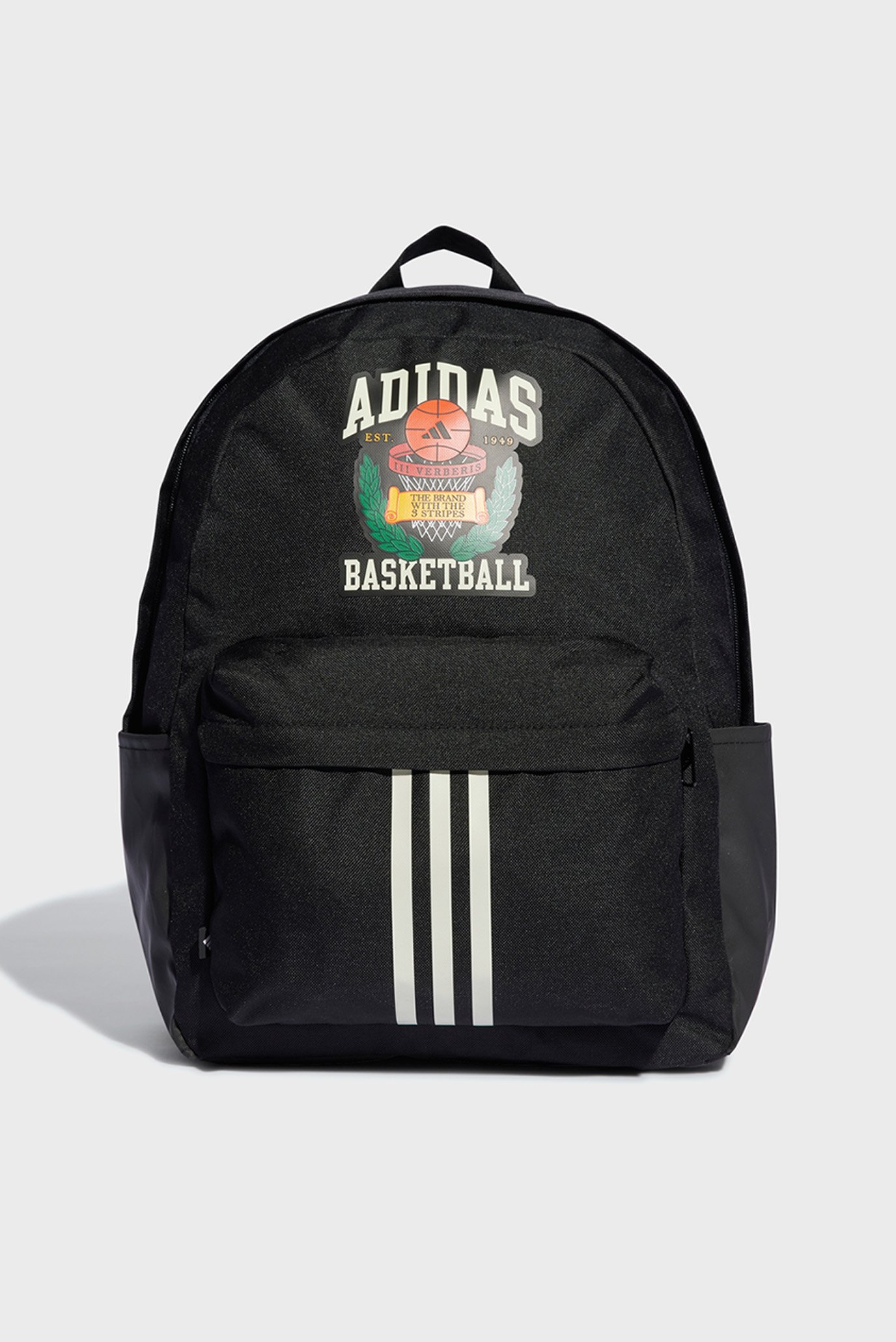 Чорний рюкзак adidas Unisex Hoops 1