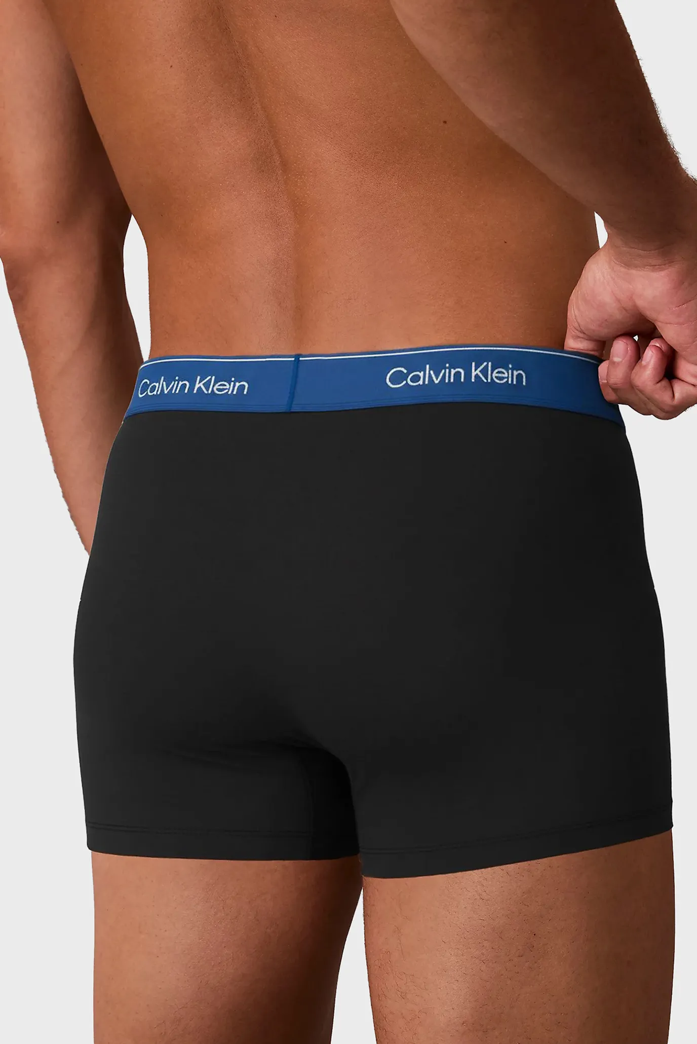 Мужские черные боксеры (5 шт) BOXER BRIEF 5