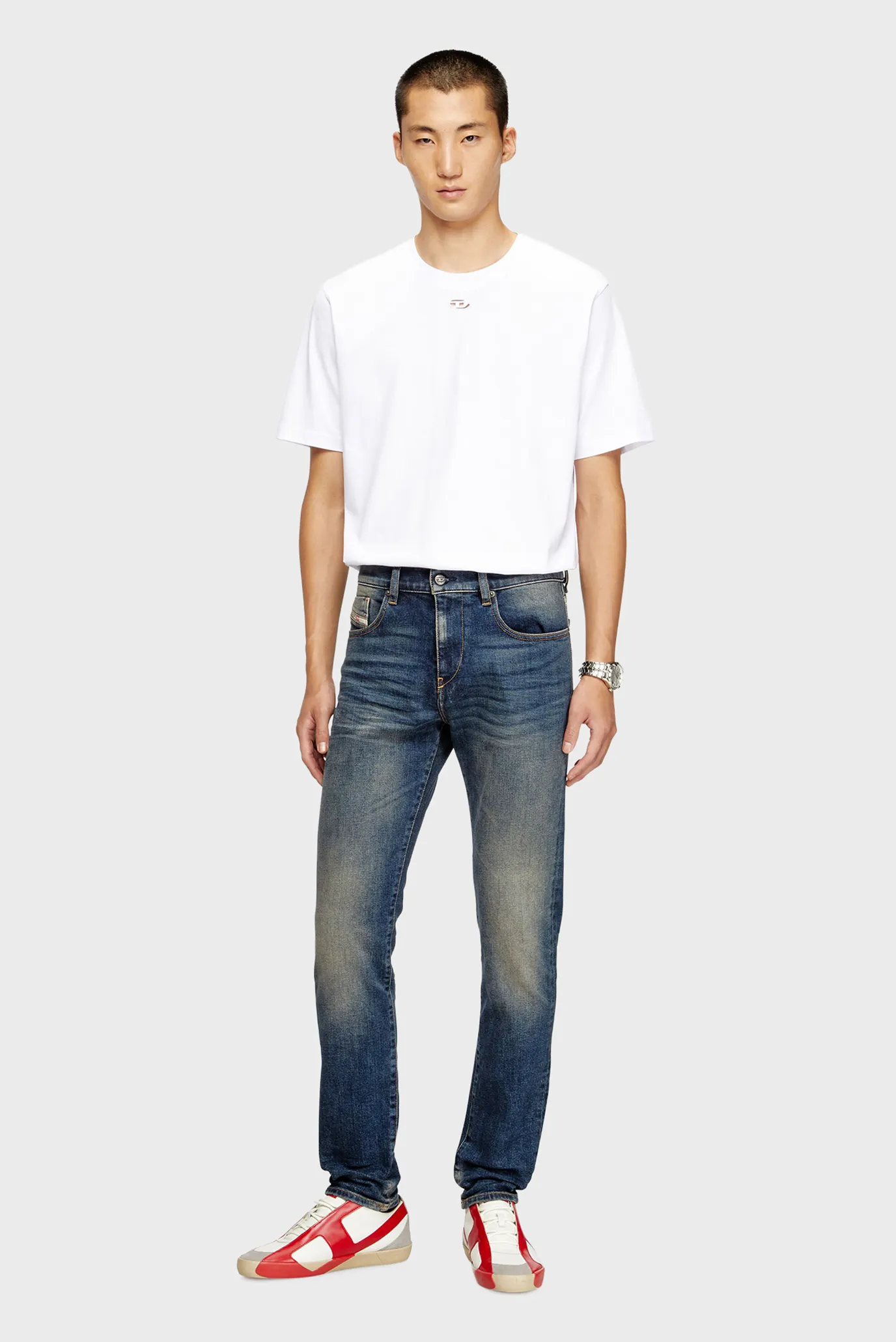 Мужские темно-синие джинсы 2019 D-STRUKT 2