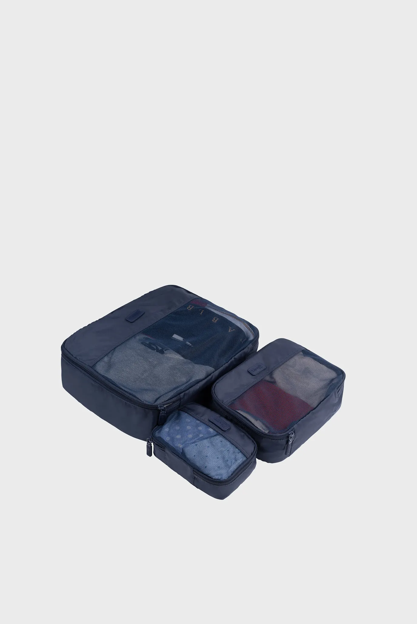 Темно-синие органайзеры для одежды (3 шт) LIPAULT TA NAVY 1