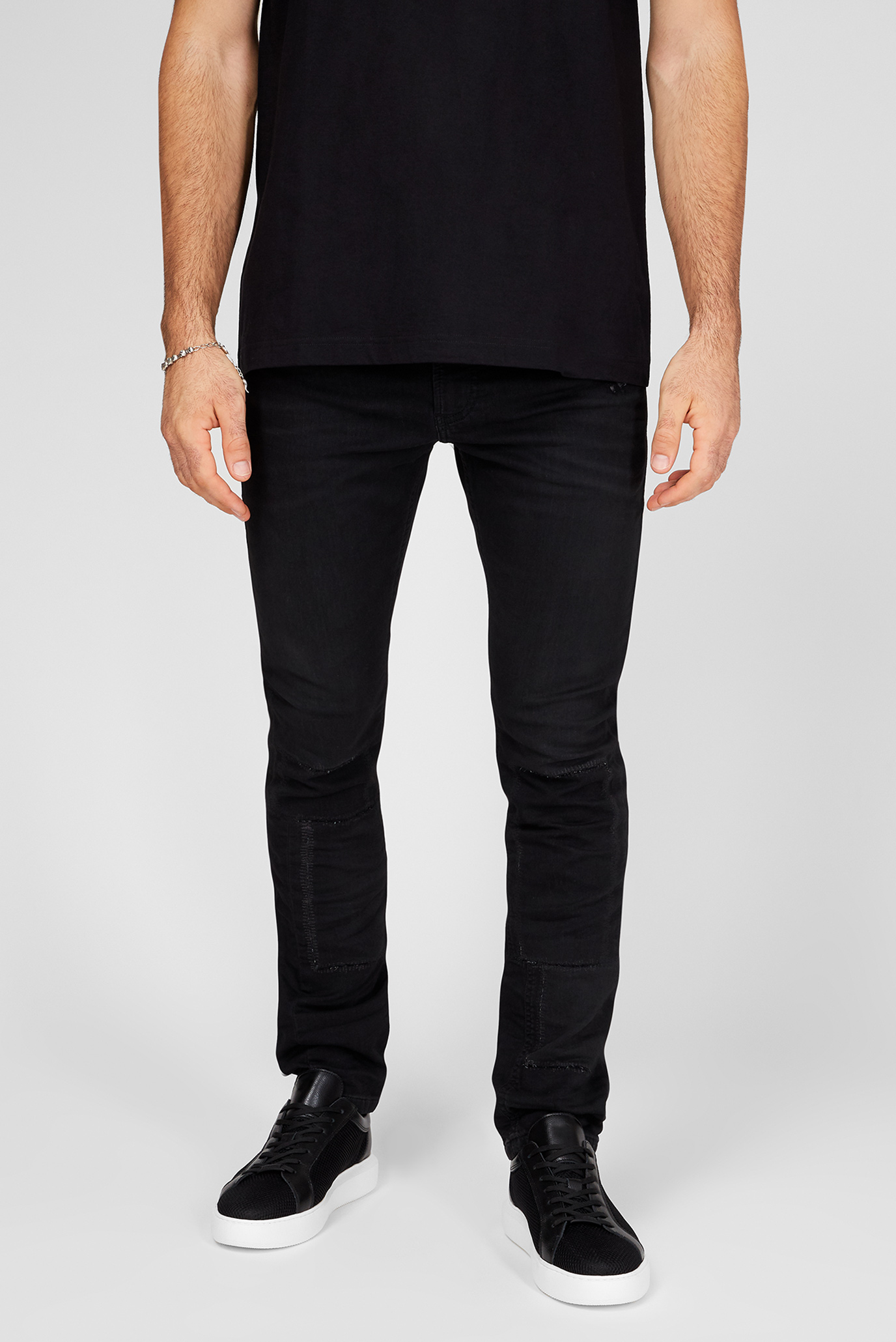 Мужские черные джинсы THOMMER-Y-NE 1