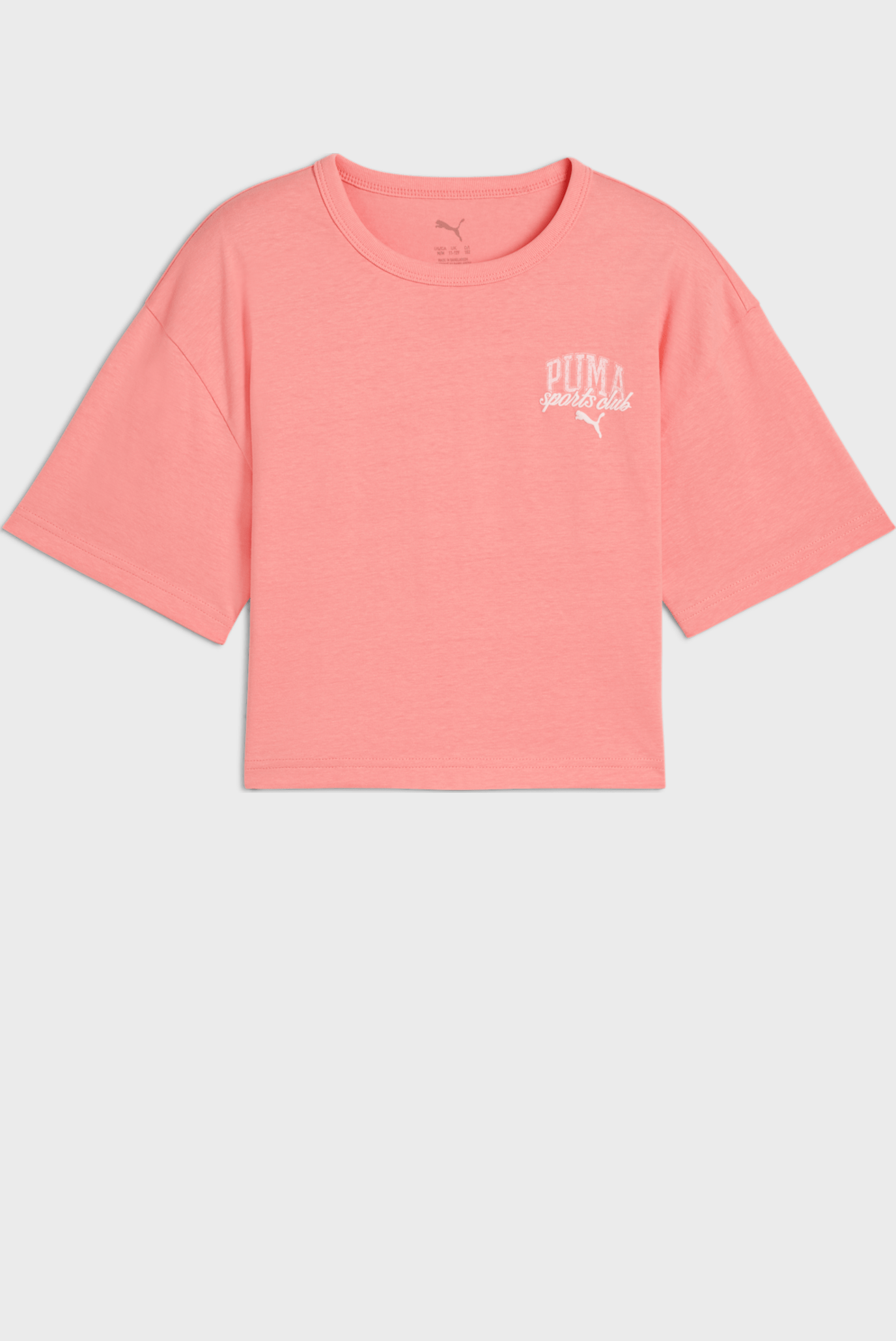 Детская коралловая футболка PUMA Class Tee Youth 1