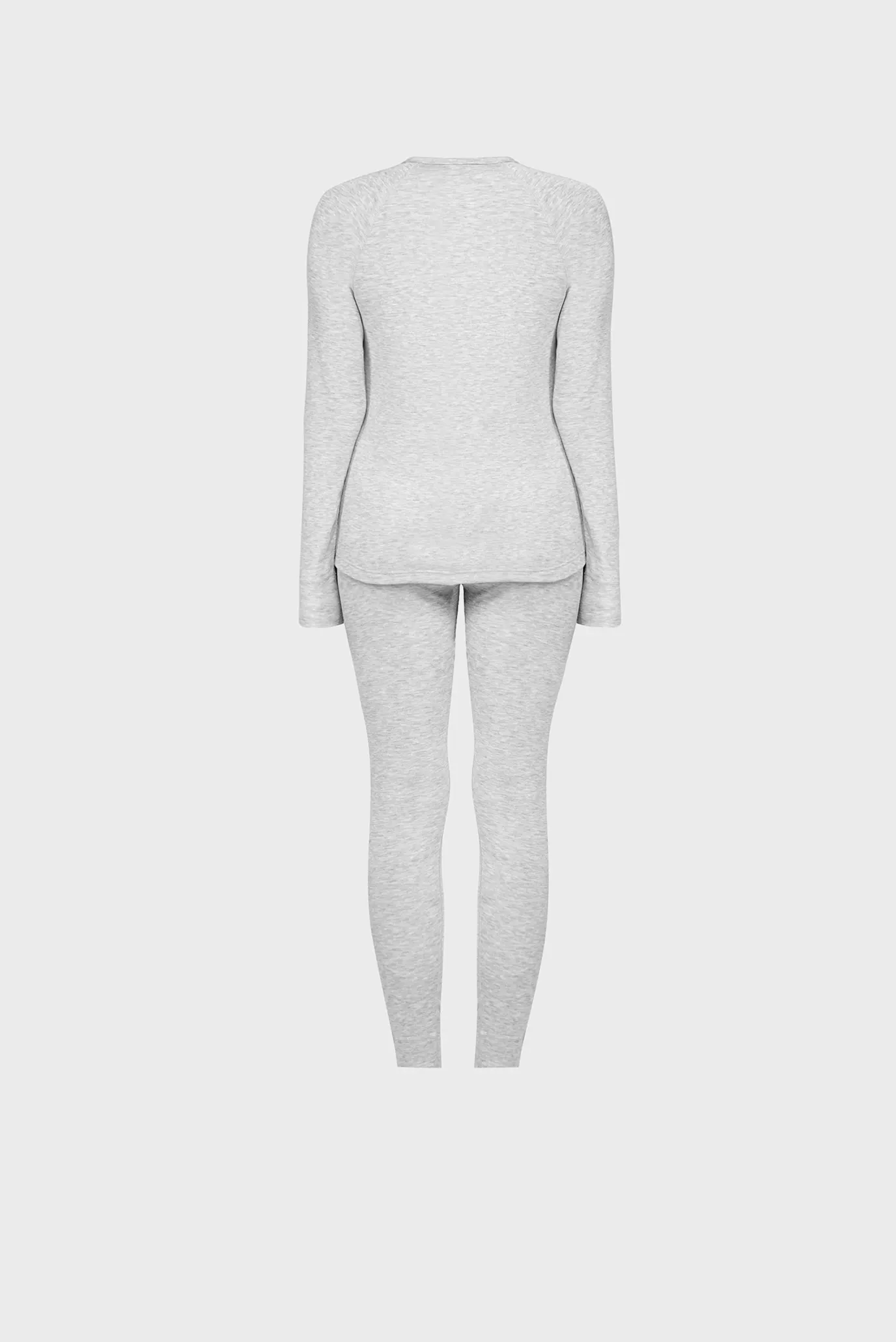 Дитячий сірий комплект термобілизни (лонгслів, брюки) 2