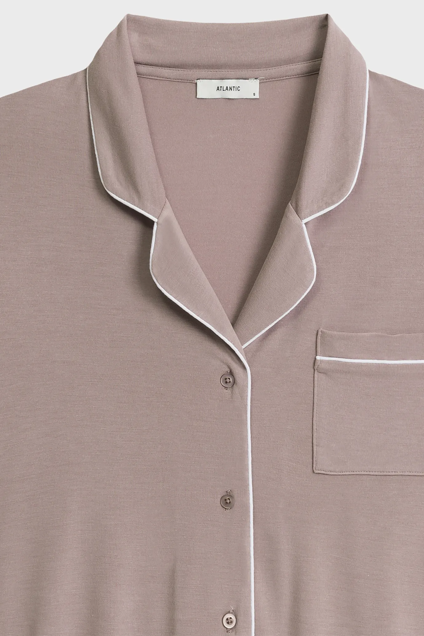 Жіноча бежева піжама (сорочка, шорти) 5