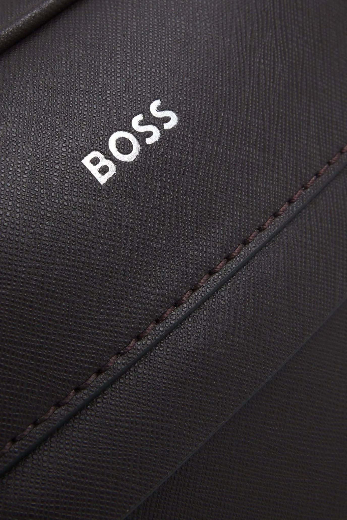 Чоловіча чорна шкіряна сумка 5