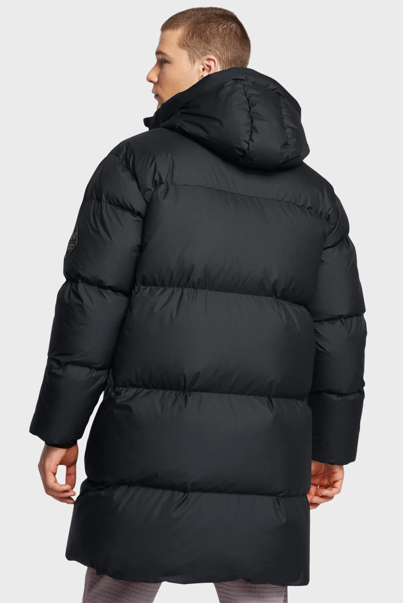 Мужской черный пуховик LIMITLESS DOWN PUFFER PARKA 3