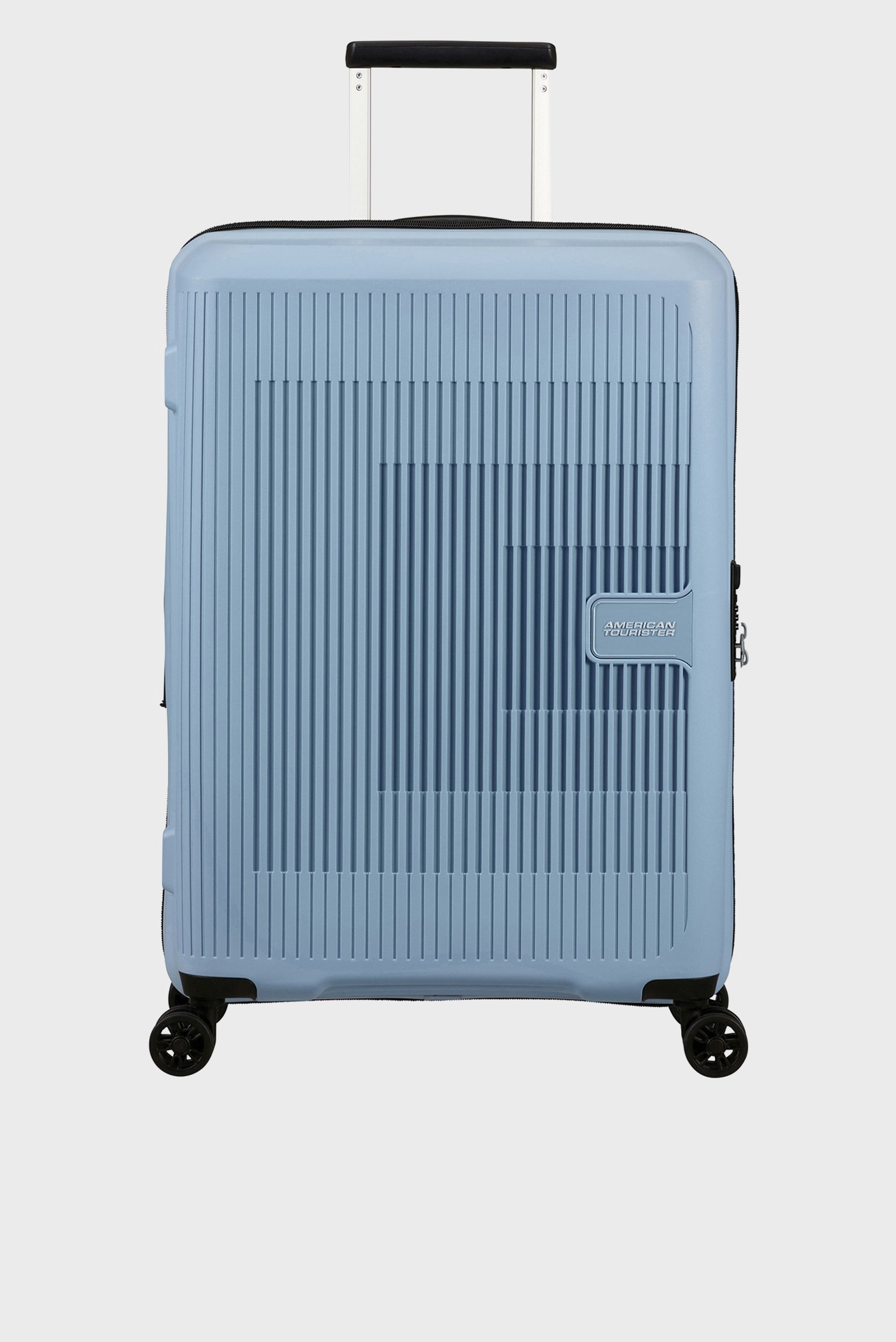 Голубой чемодан 67 см AEROSTEP GREY 1