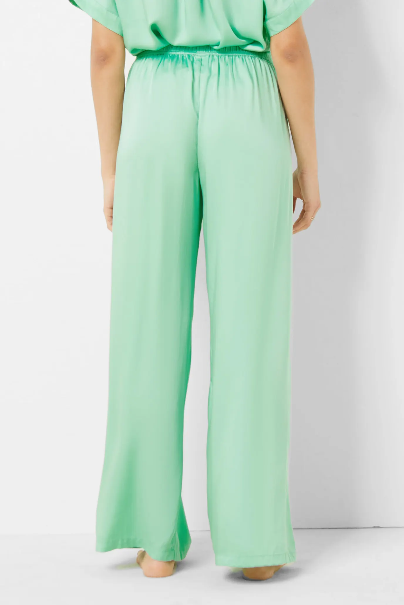 Женские мятные брюки TIZIA 4