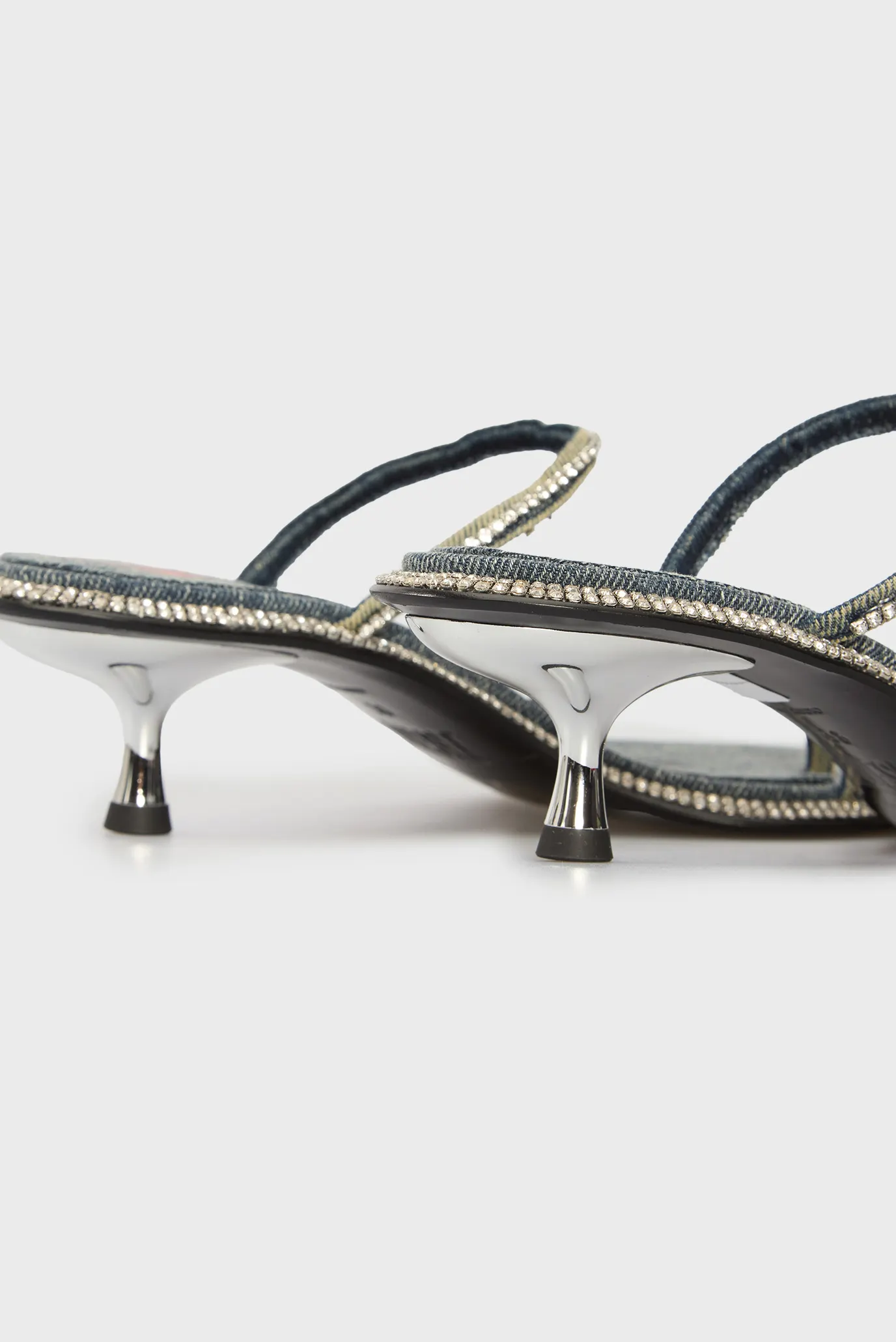 Женские синие джинсовые мюли HAVANNA 2