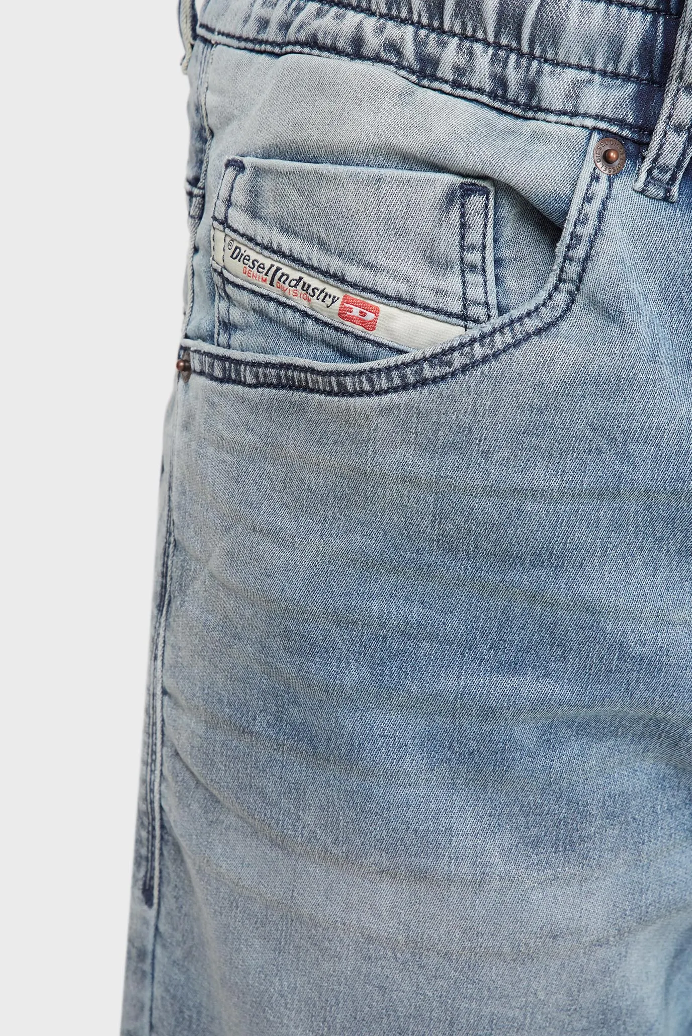 Мужские голубые джинсовые шорты D-KROOLEY-SHORT JOGG 4