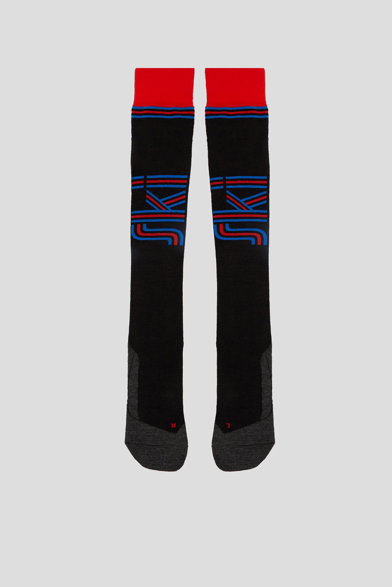 Мужские черные лыжные носки 1