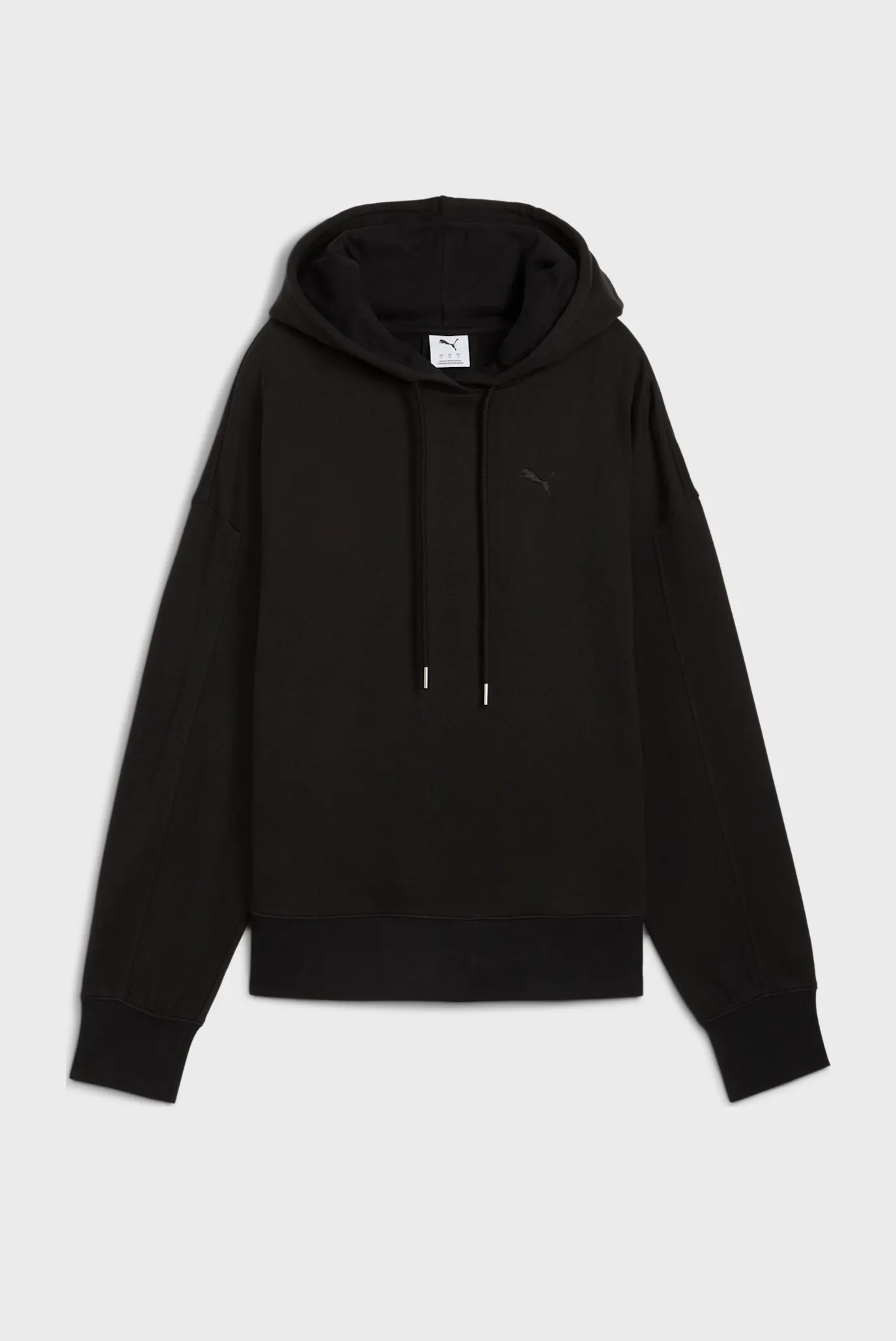 Жіноче чорне худі HER Oversized Hoodie Women 4