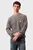 Мужской серый джемпер WAFFLE
