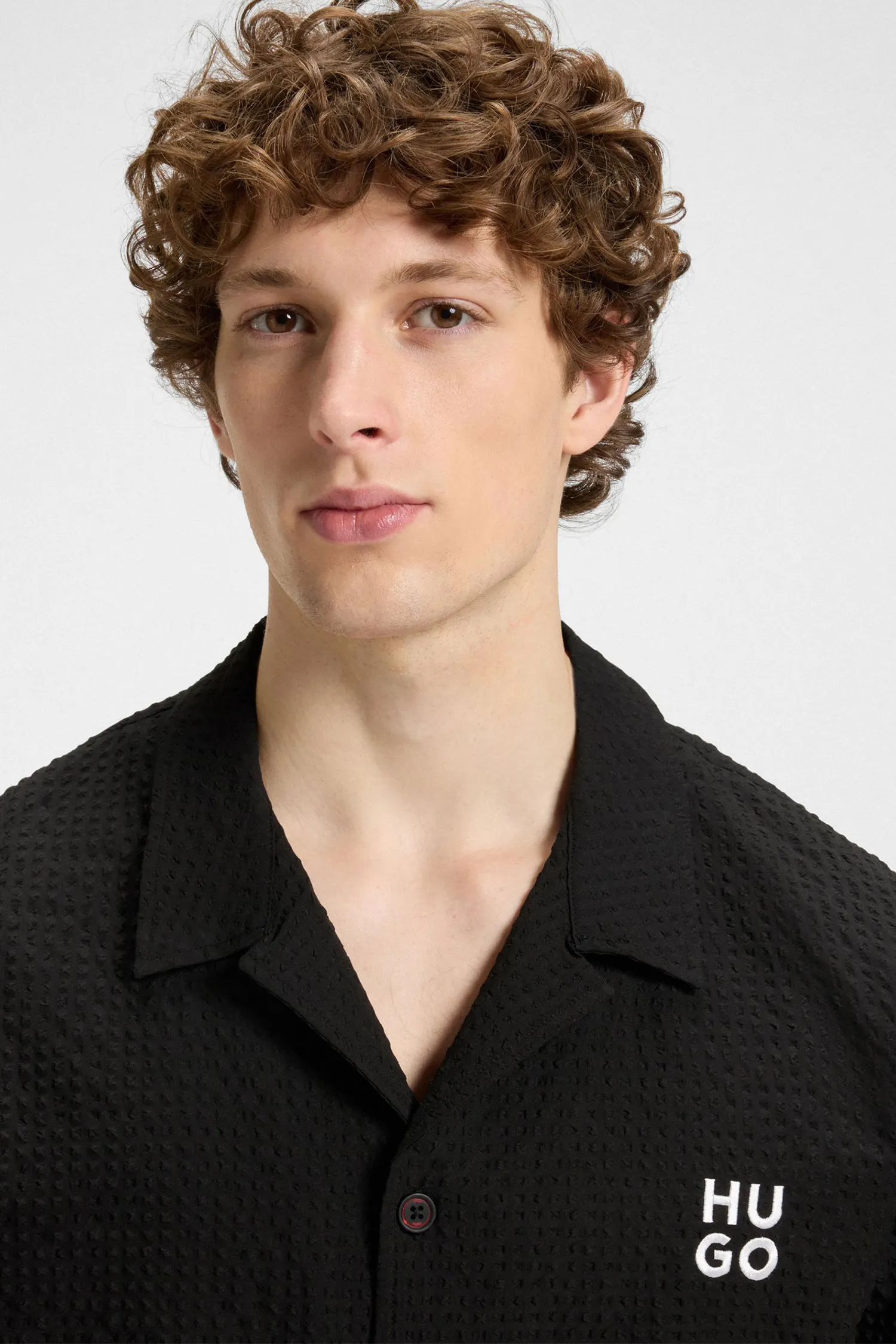 Мужская черная рубашка 3