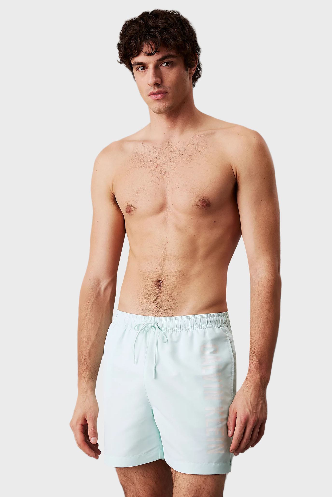 Мужские мятные плавательные шорты Ментоловый XXL Calvin Klein KM0KM01092 Мужские мятные плавательные шорты Ментоловый XXL Calvin Klein KM0KM01092