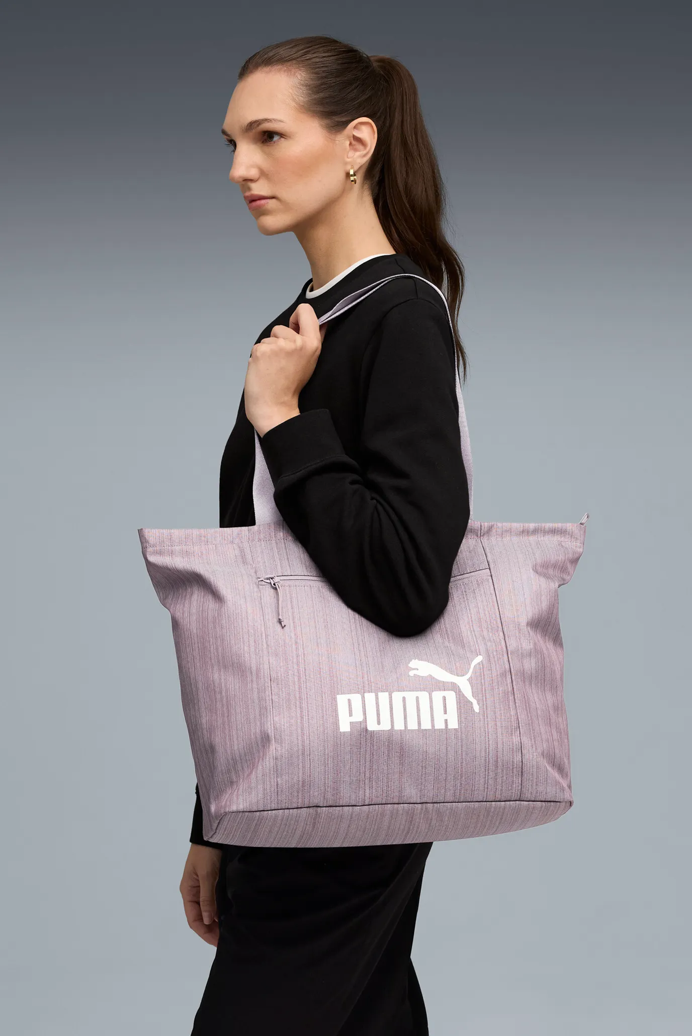 Жіночий бузковий шопер Base Shopper Bag Women 5