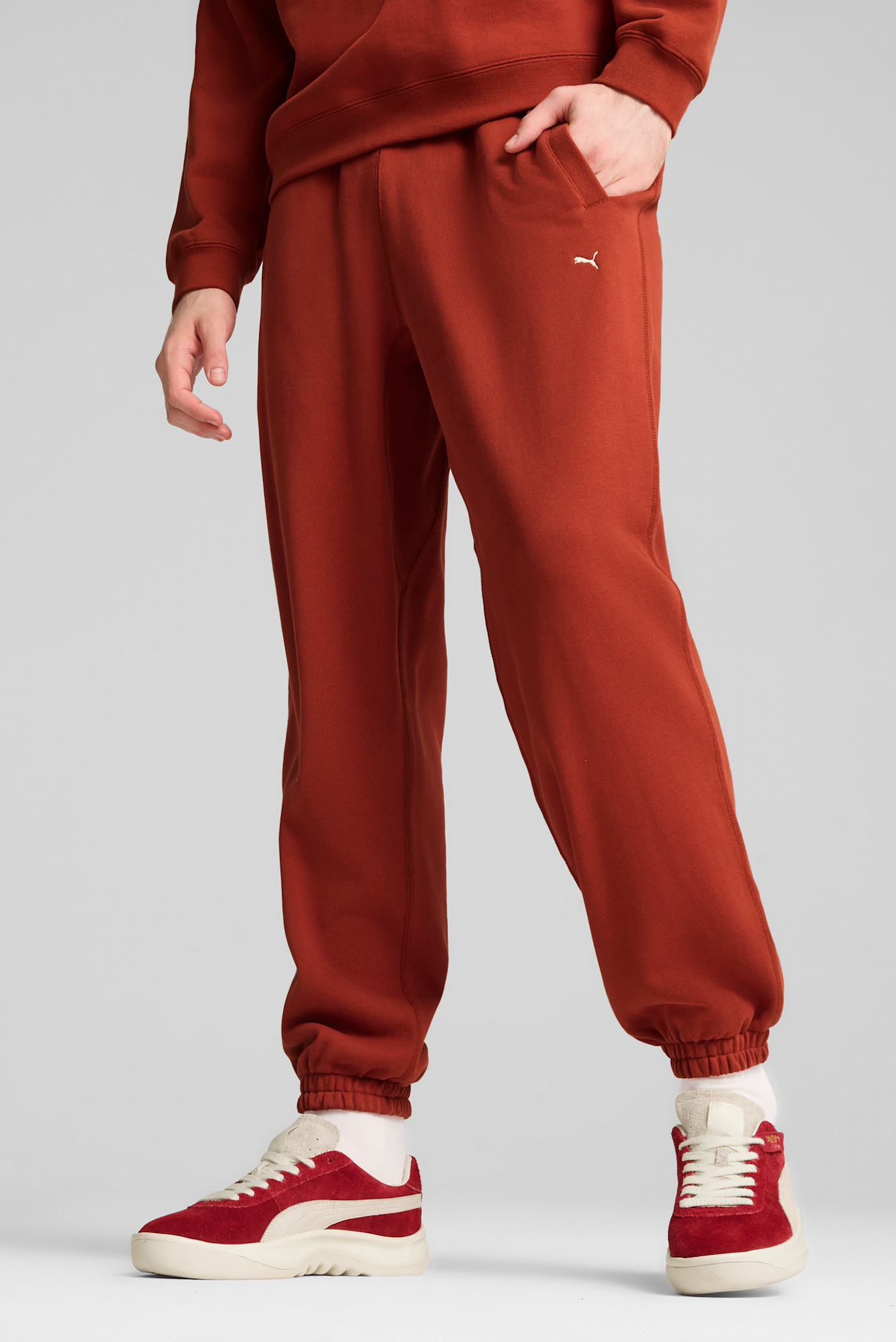 Чоловічі червоні спортивні штани MMQ Sweatpants 1