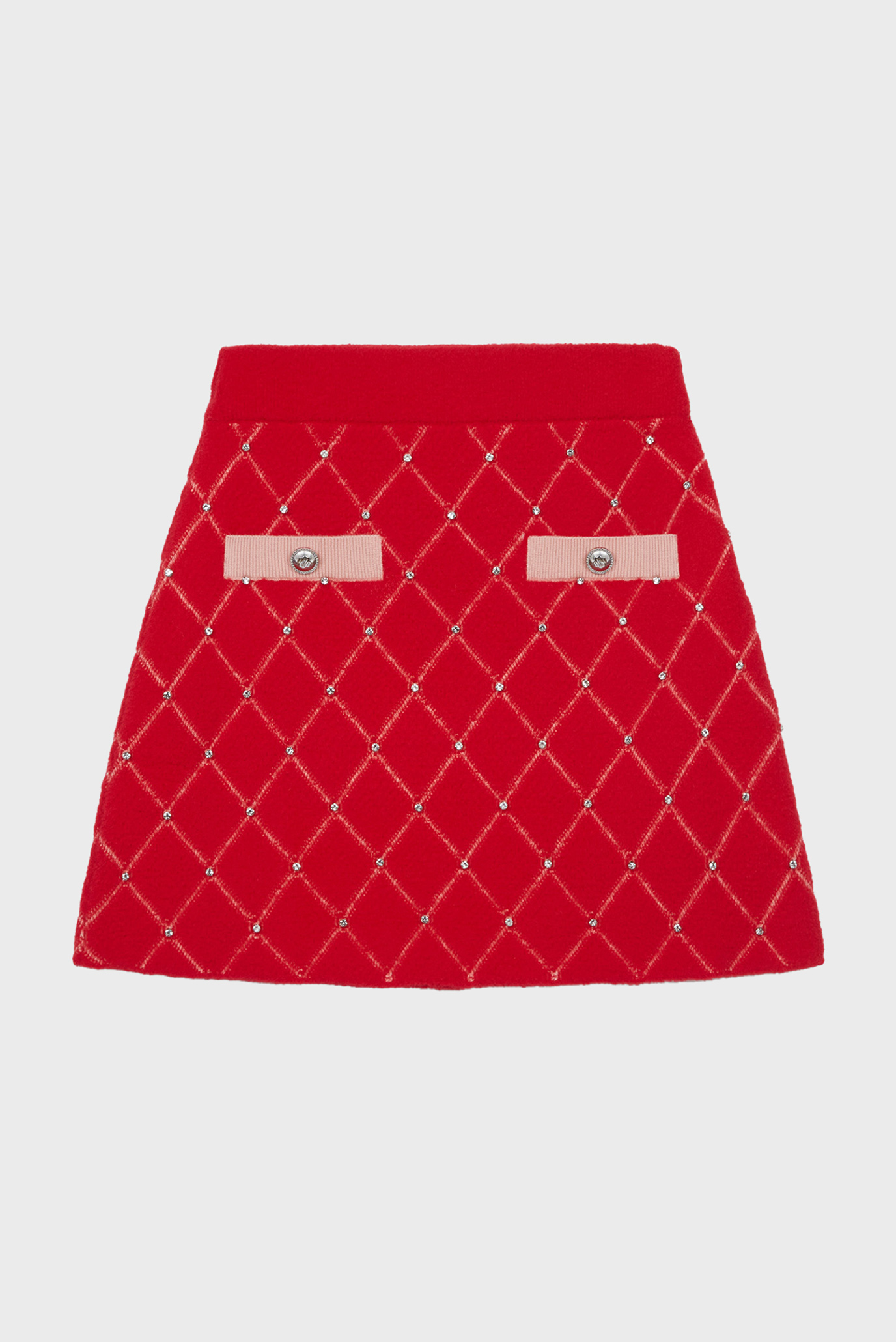 Женская красная юбка 1
