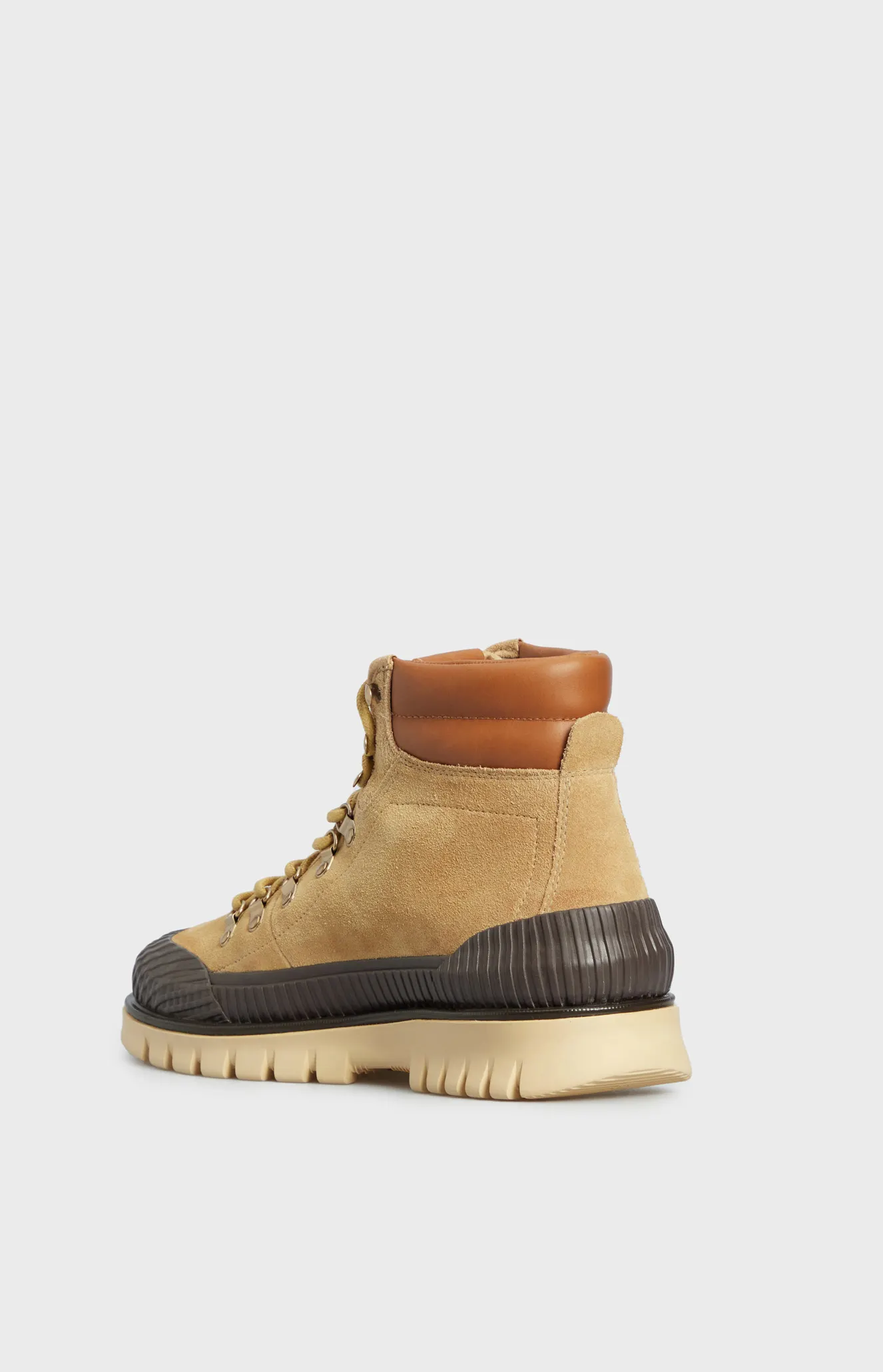 Чоловічі бежеві замшеві хайкери Nebrada 5