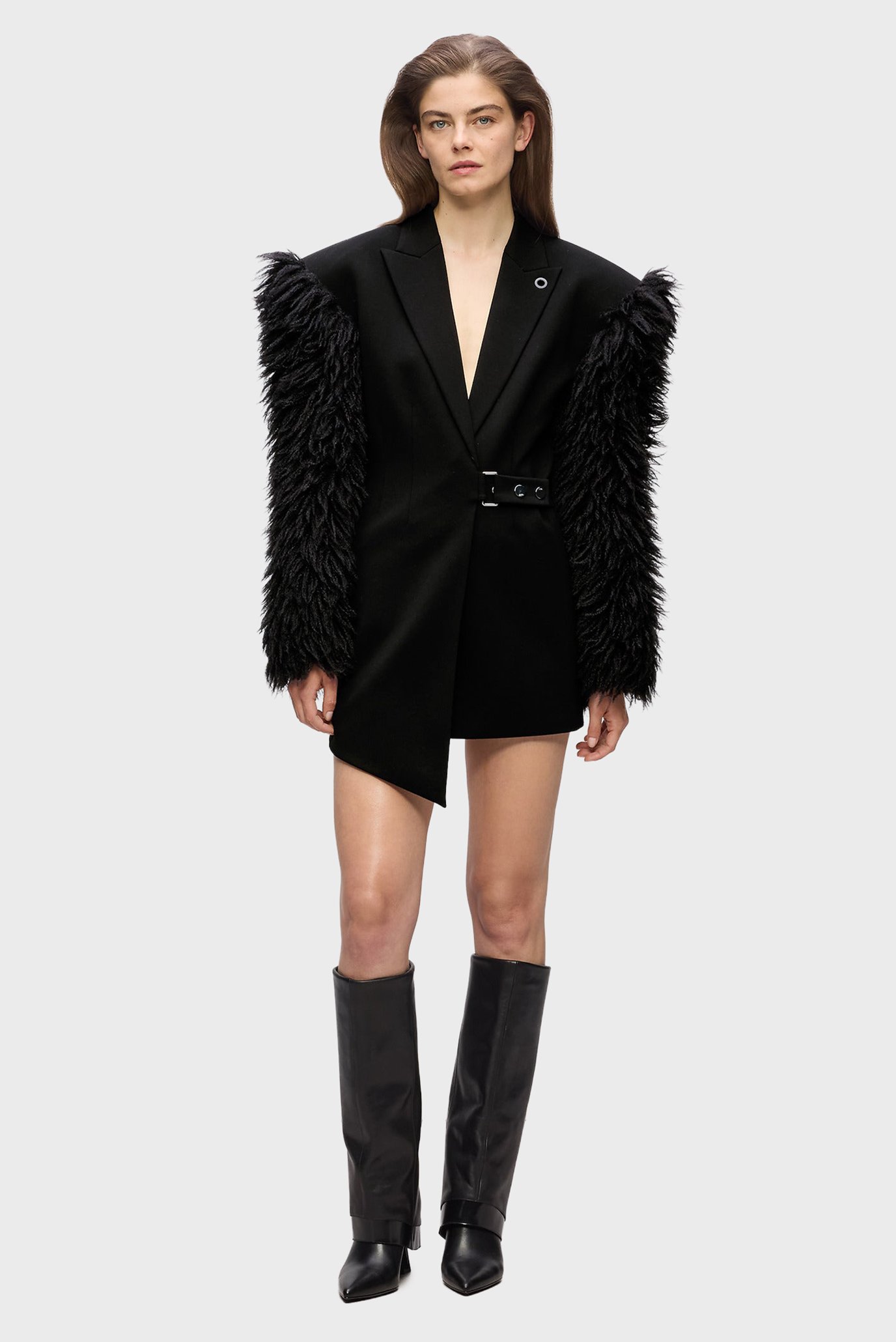 Женское черное платье studio Черный 40 Karl Lagerfeld A4W13061 Женское черное платье studio Черный 40 Karl Lagerfeld A4W13061