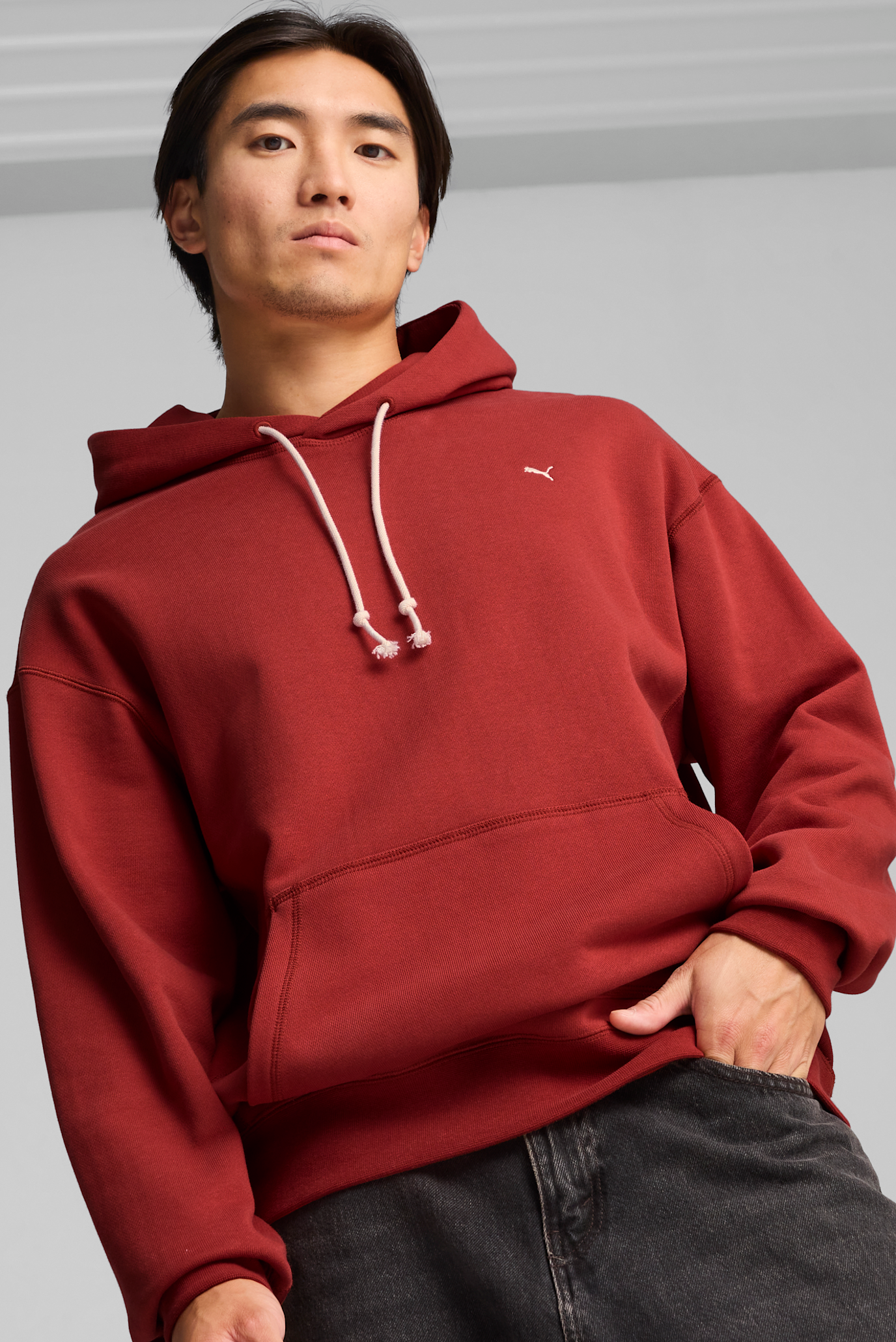 Мужское красное худи MMQ Hoodie 1