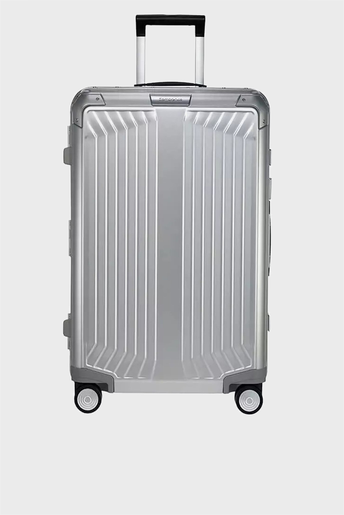 Серый чемодан 69 см 1