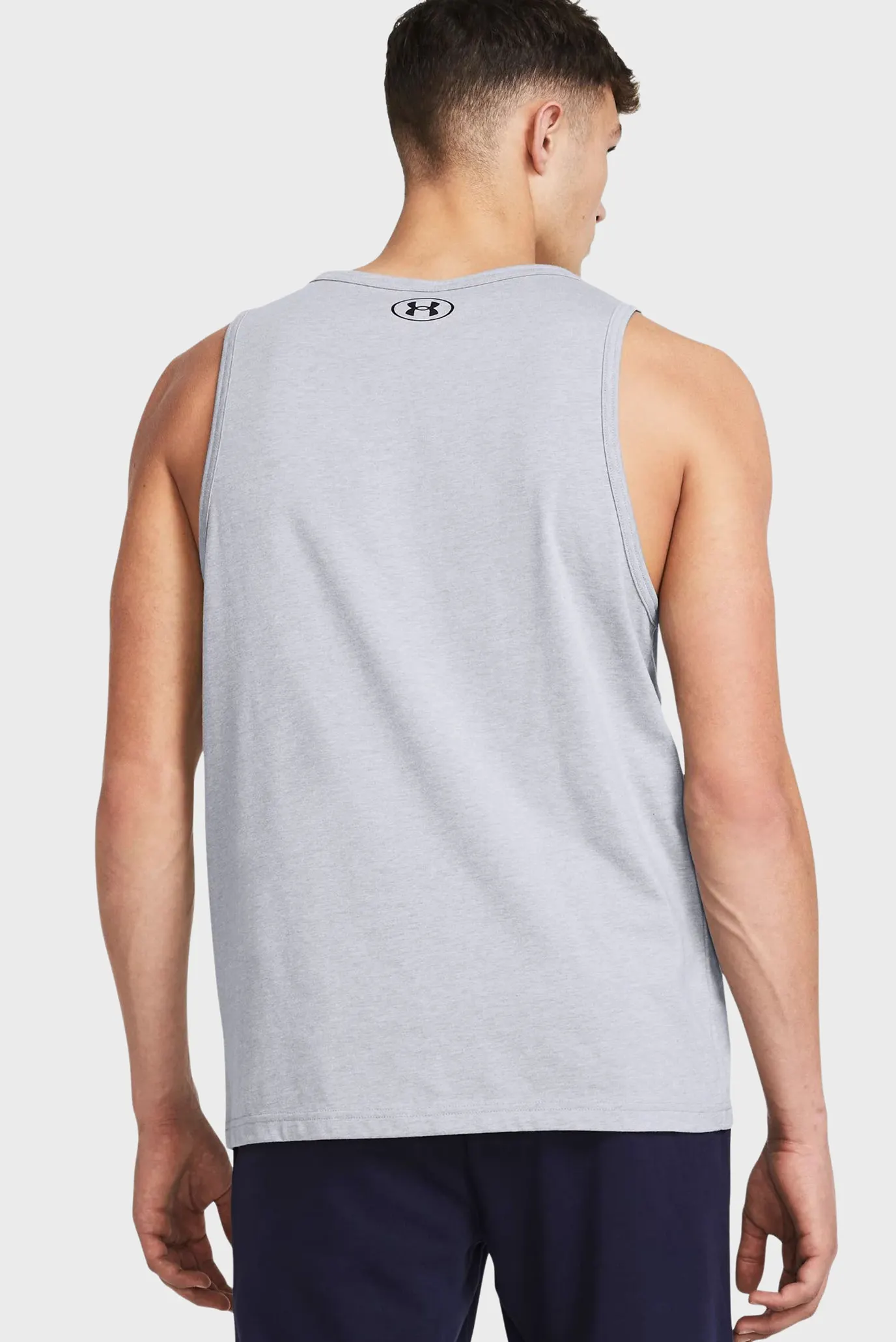 Мужская серая майка UA SPORTSTYLE LOGO TANK 2