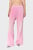 Жіночі рожеві велюрові брюки з візерунком P-MUSE