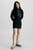 Женское черное платье LOGO ELASTIC HOODIE DRESS
