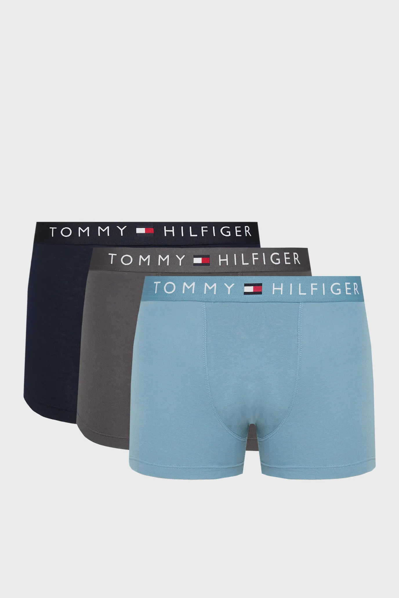 Мужские боксеры (3 шт) P TRUNK DTM Разноцветный S Tommy Hilfiger UM0UM03521