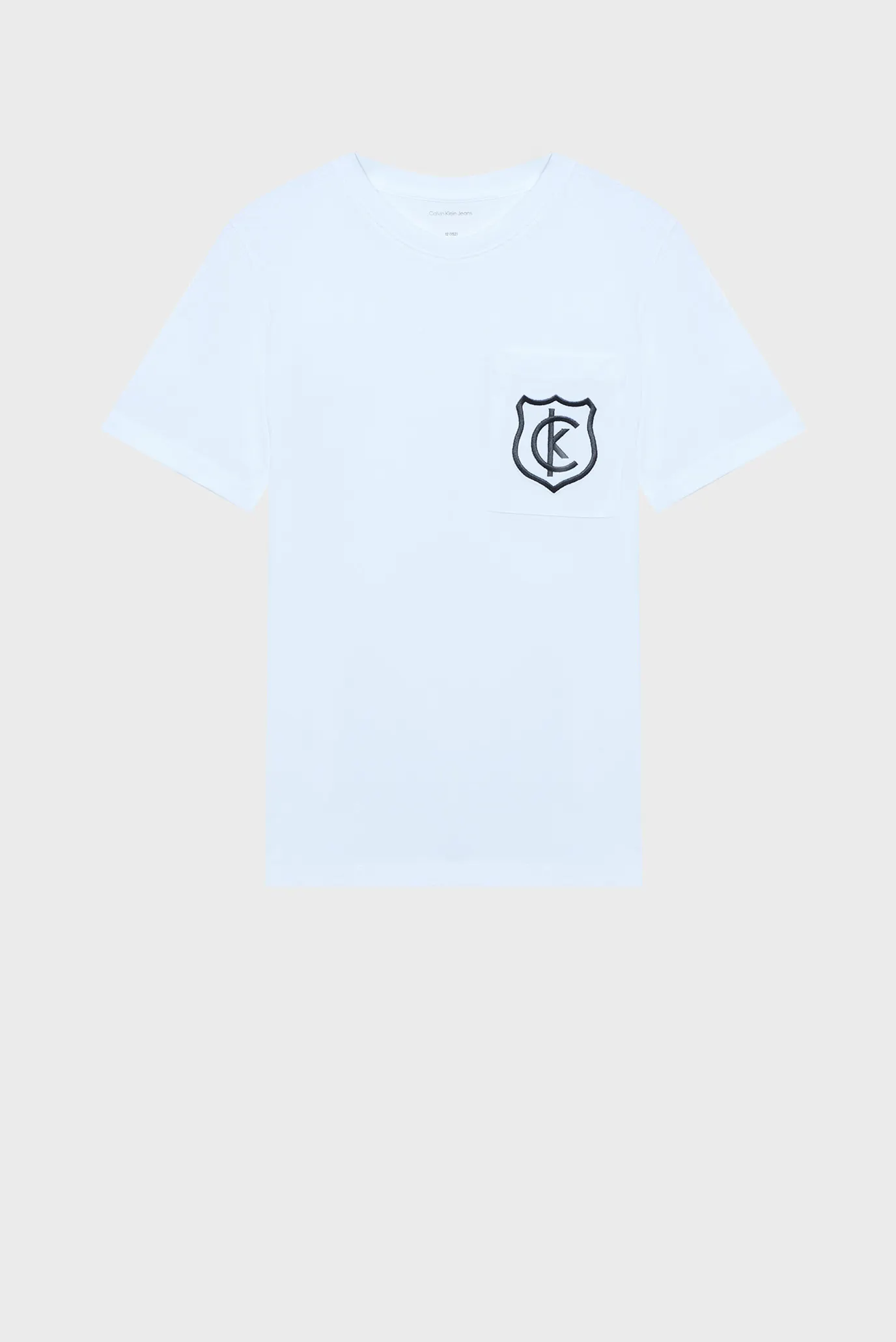 Дитяча біла футболка POCKET 1