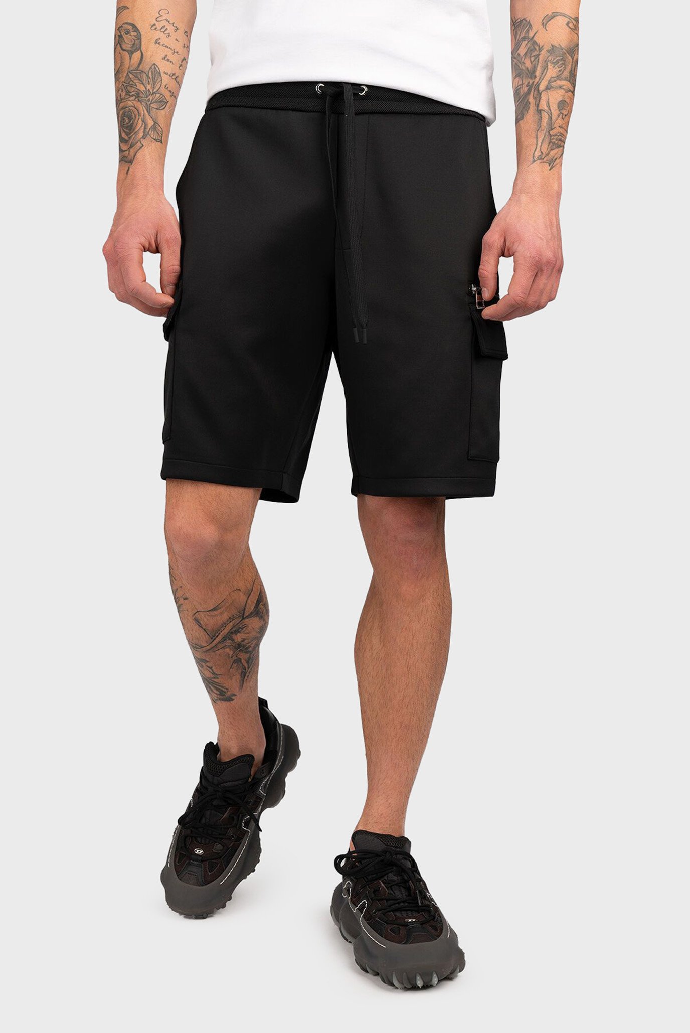 Чоловічі чорні шорти SPORT HW SHORT 1