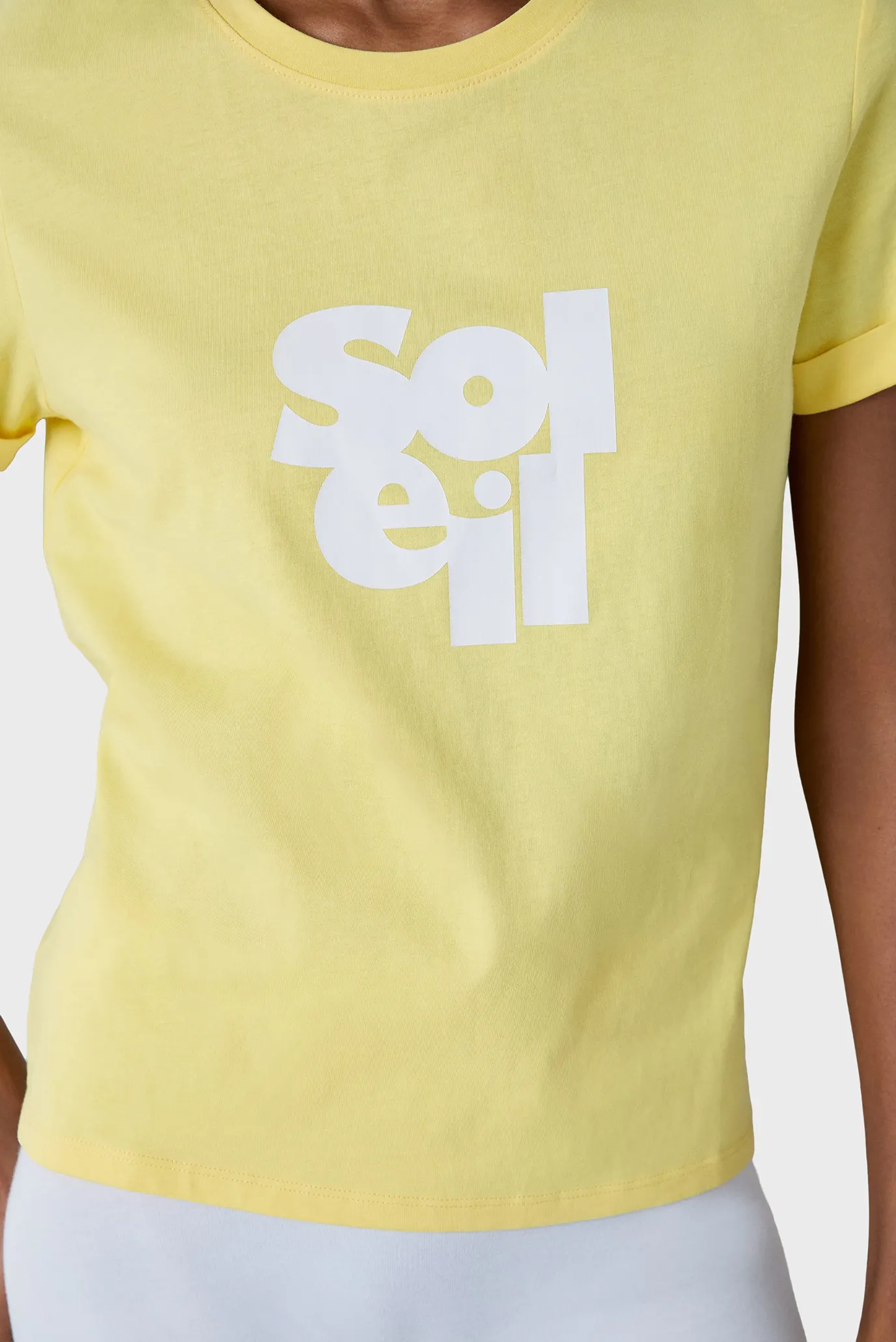 Жіноча жовта футболка ELLA 2