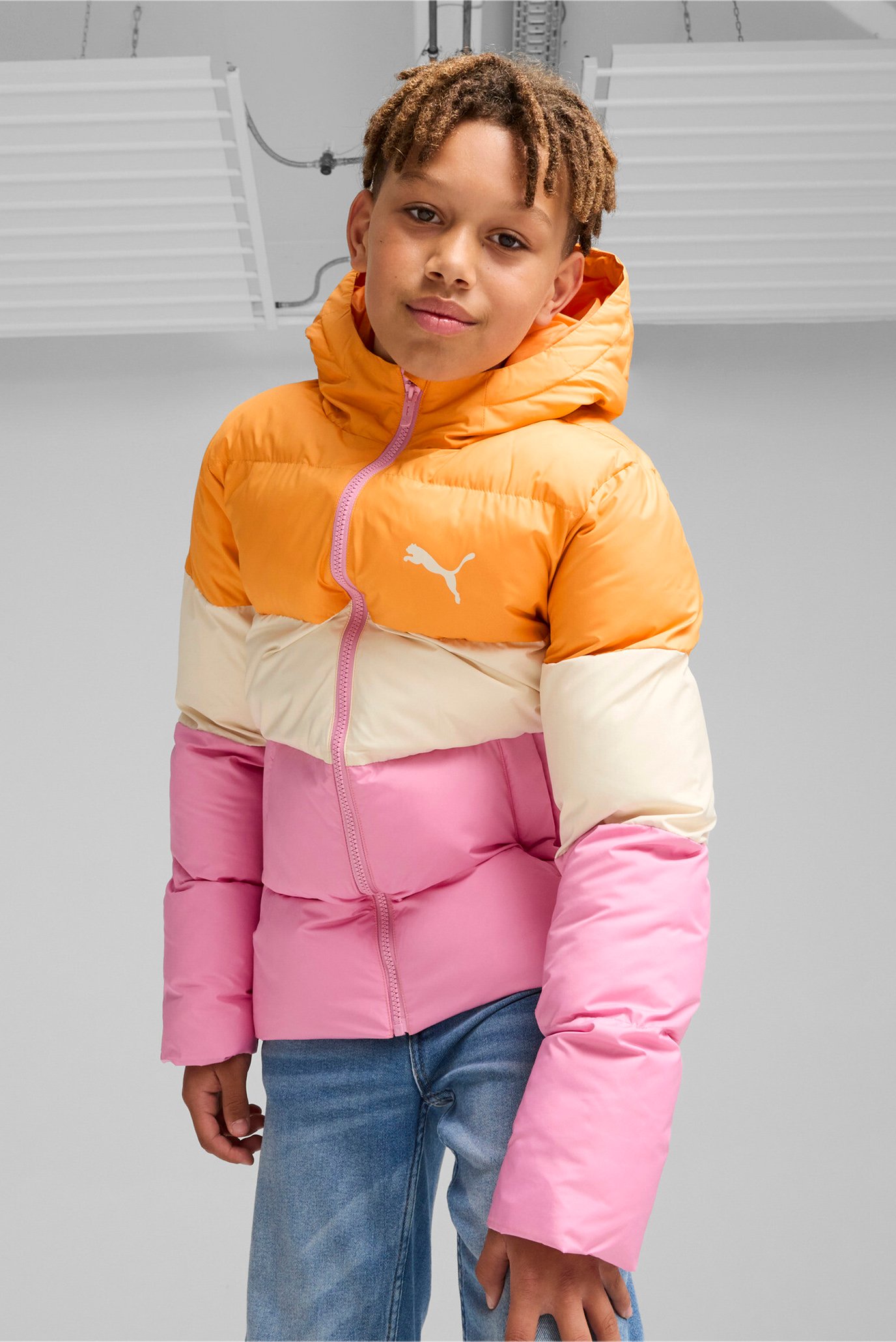 Детская куртка Poly Hooded Puffer Jacket Youth 1