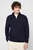 Чоловіча темно-синя вовняна кофта